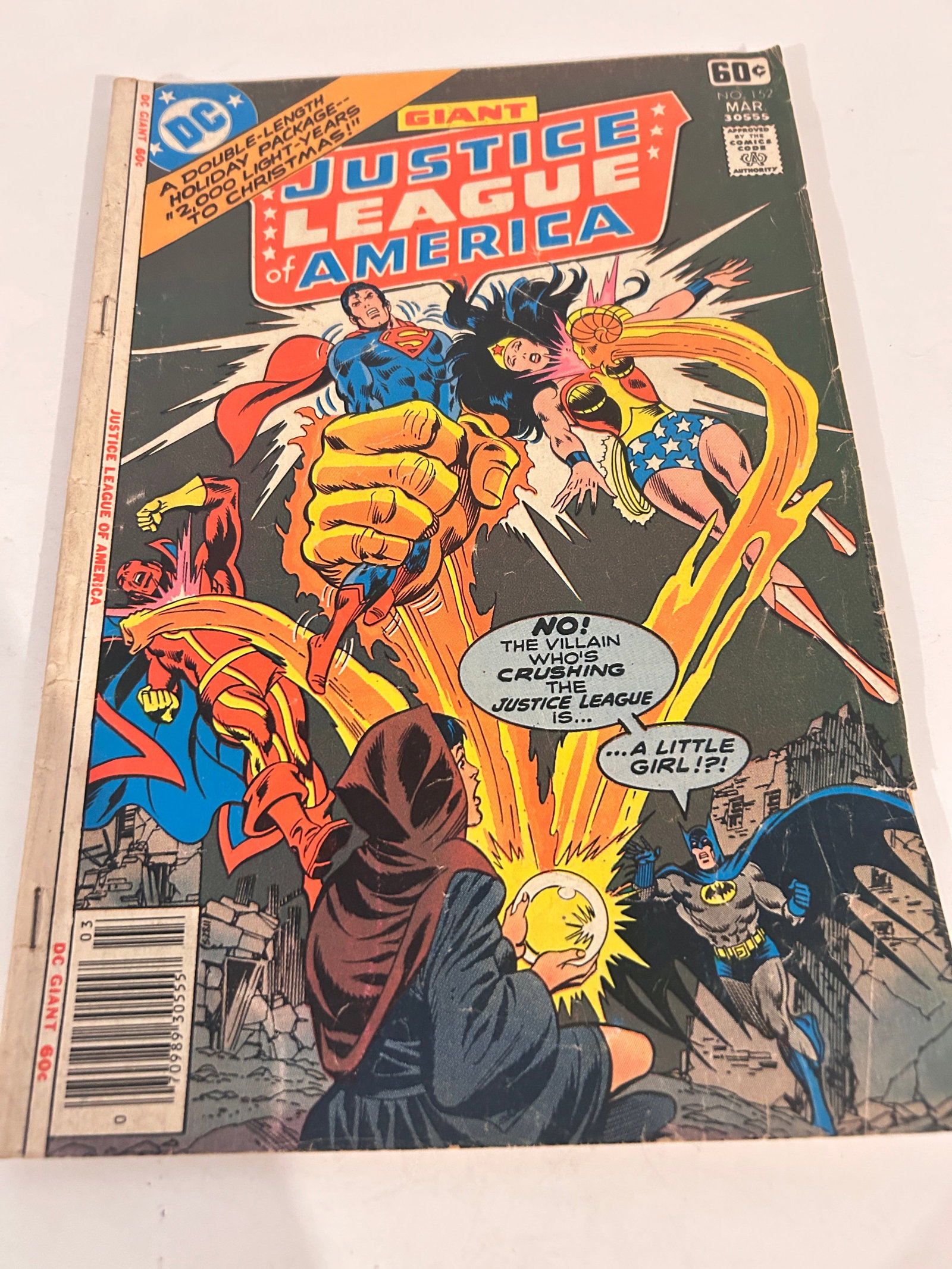 Vintage Comic Book Justice League of America Giant # 152 (1 of 2)