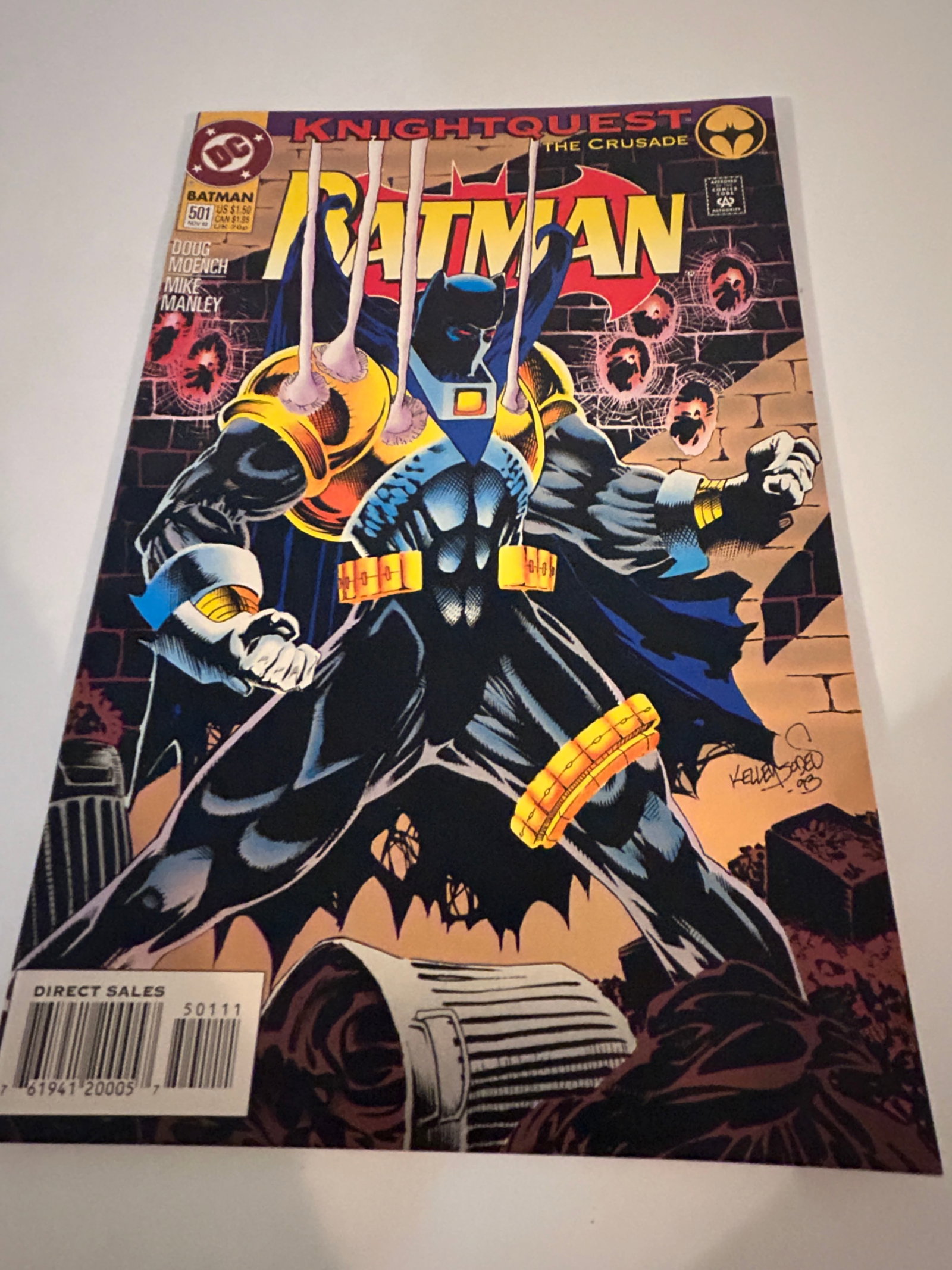 Vintage Comic Book Batman # 501 (1 of 3)