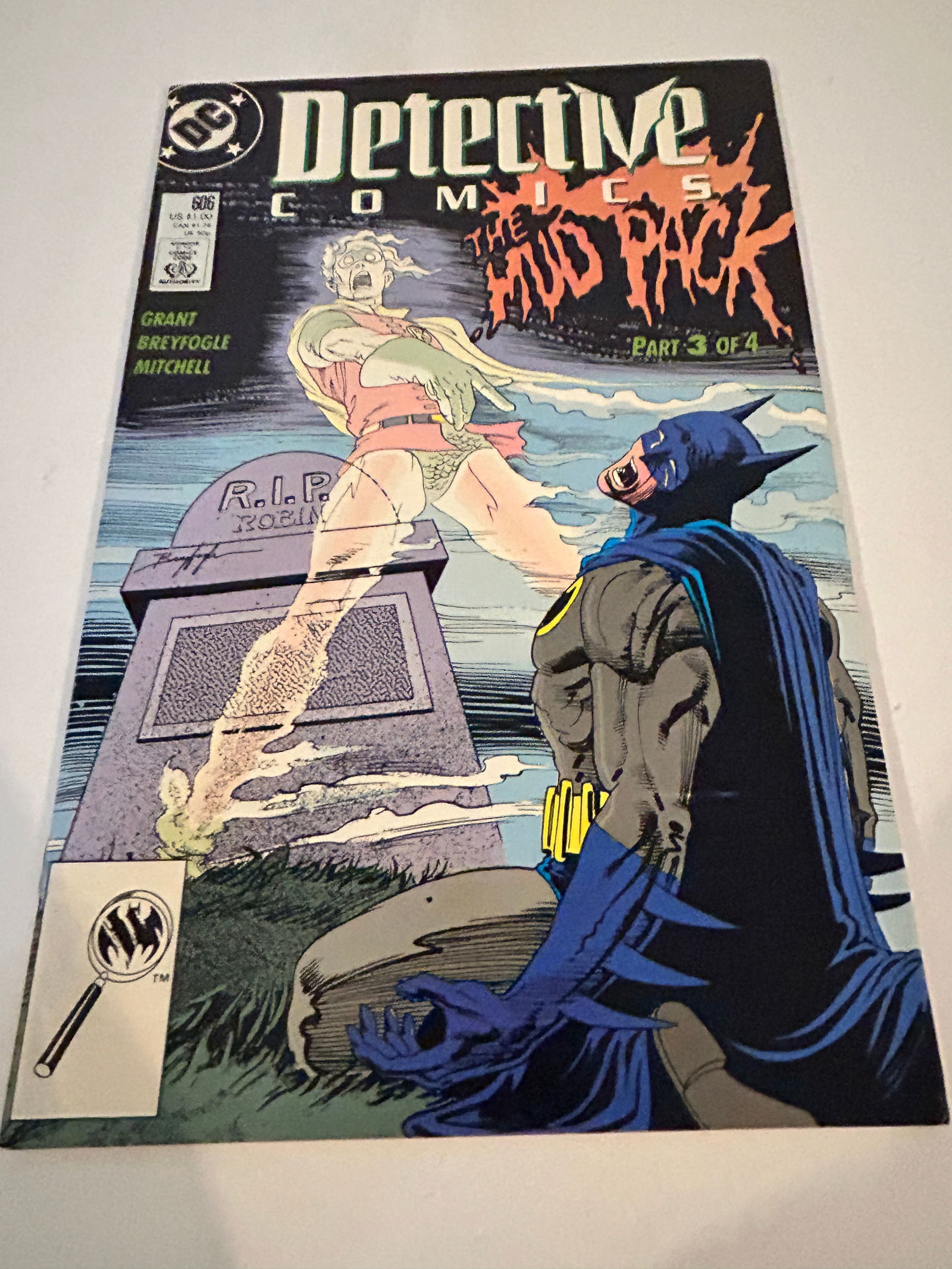 Vintage Comic Book Detective Comics # 606 (1 of 3)