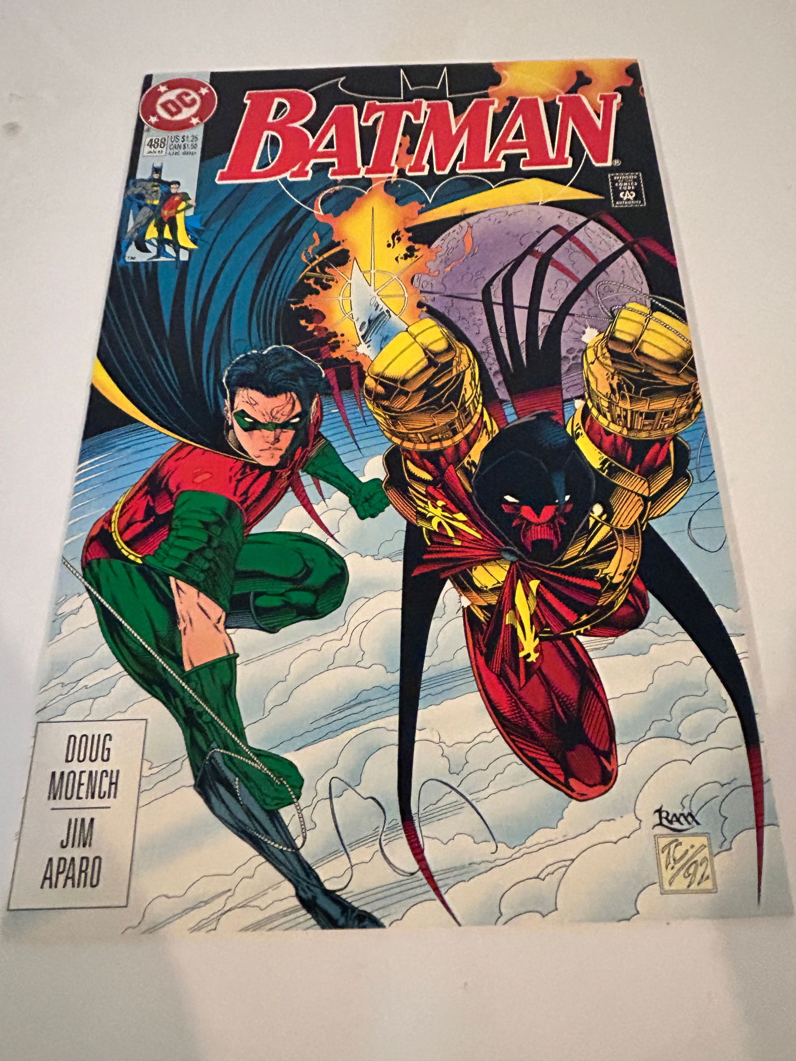 Vintage Comic Book Batman # 488 (1 of 3)
