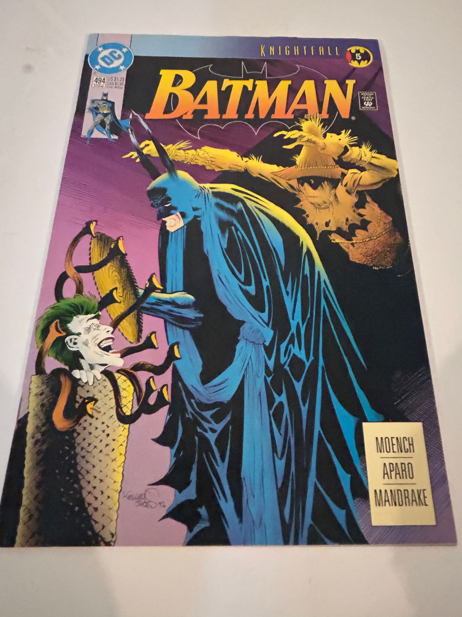 Vintage Comic Book Batman # 494 (1 of 3)