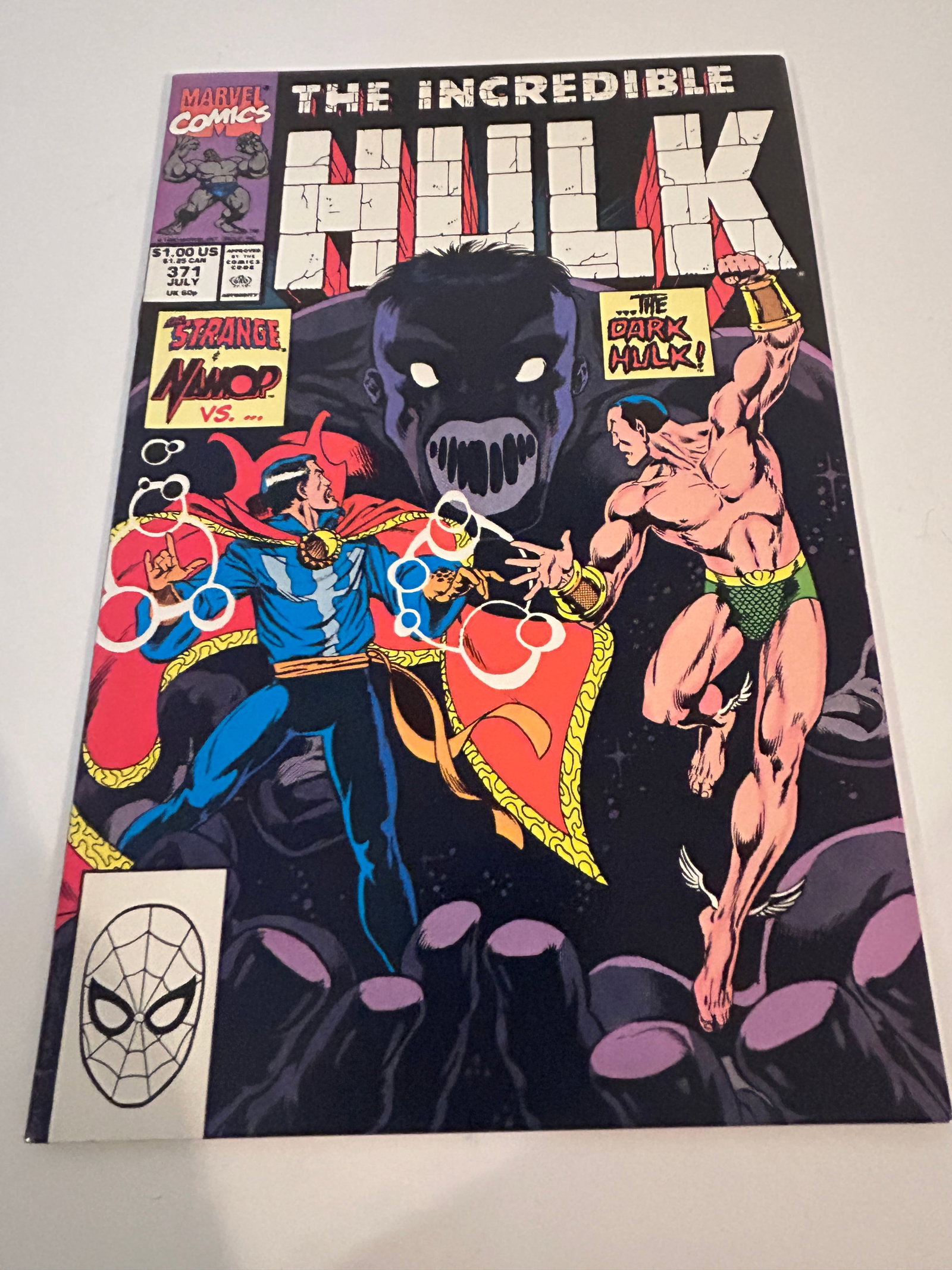 Vintage Comic Book Incredible Hulk # 371 (1 of 2)