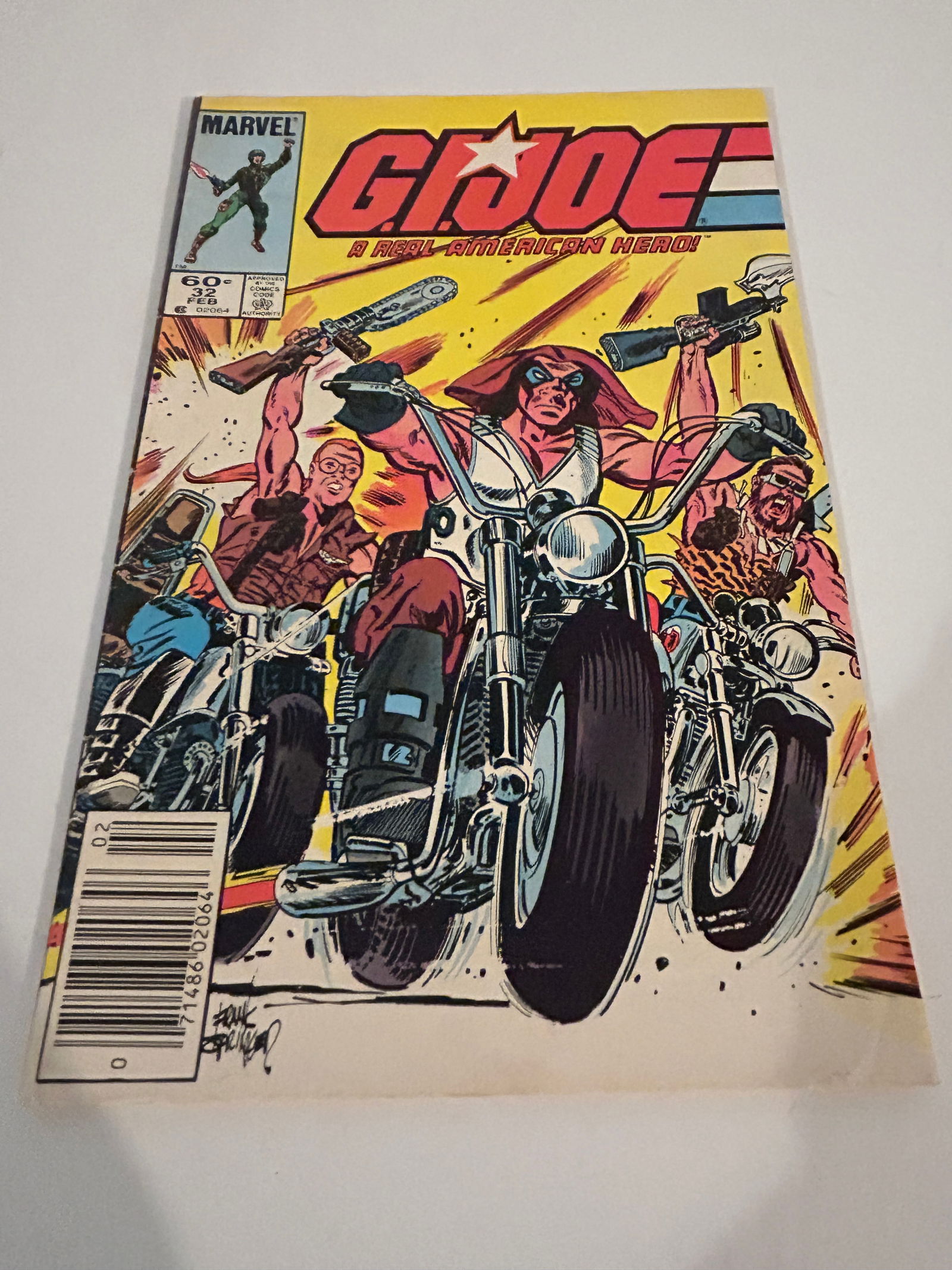 Vintage Comic Book G.I.JOE # 32 (1 of 2)