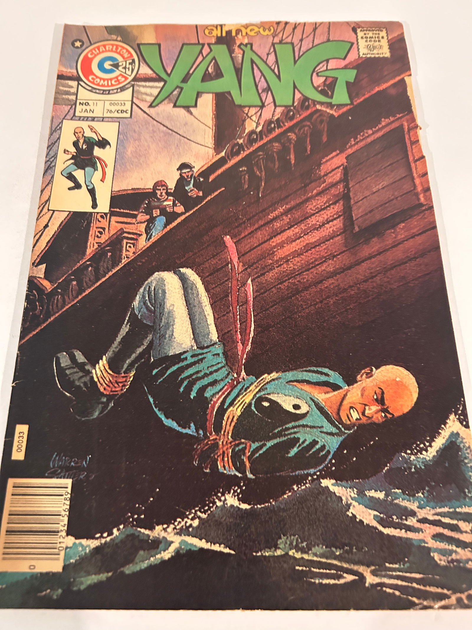 Vintage Comic Book Yang # 11 (1 of 2)