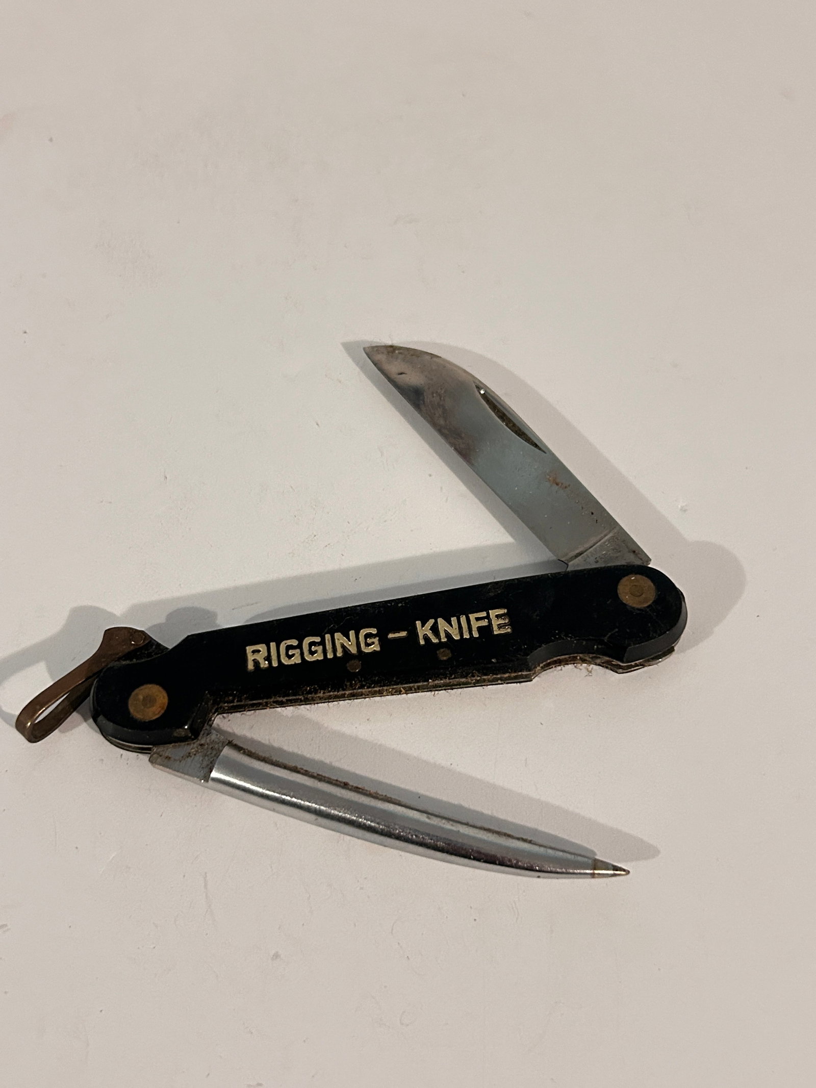 Vintage Japan Rigging Pocket Knife 5" (1 of 5)