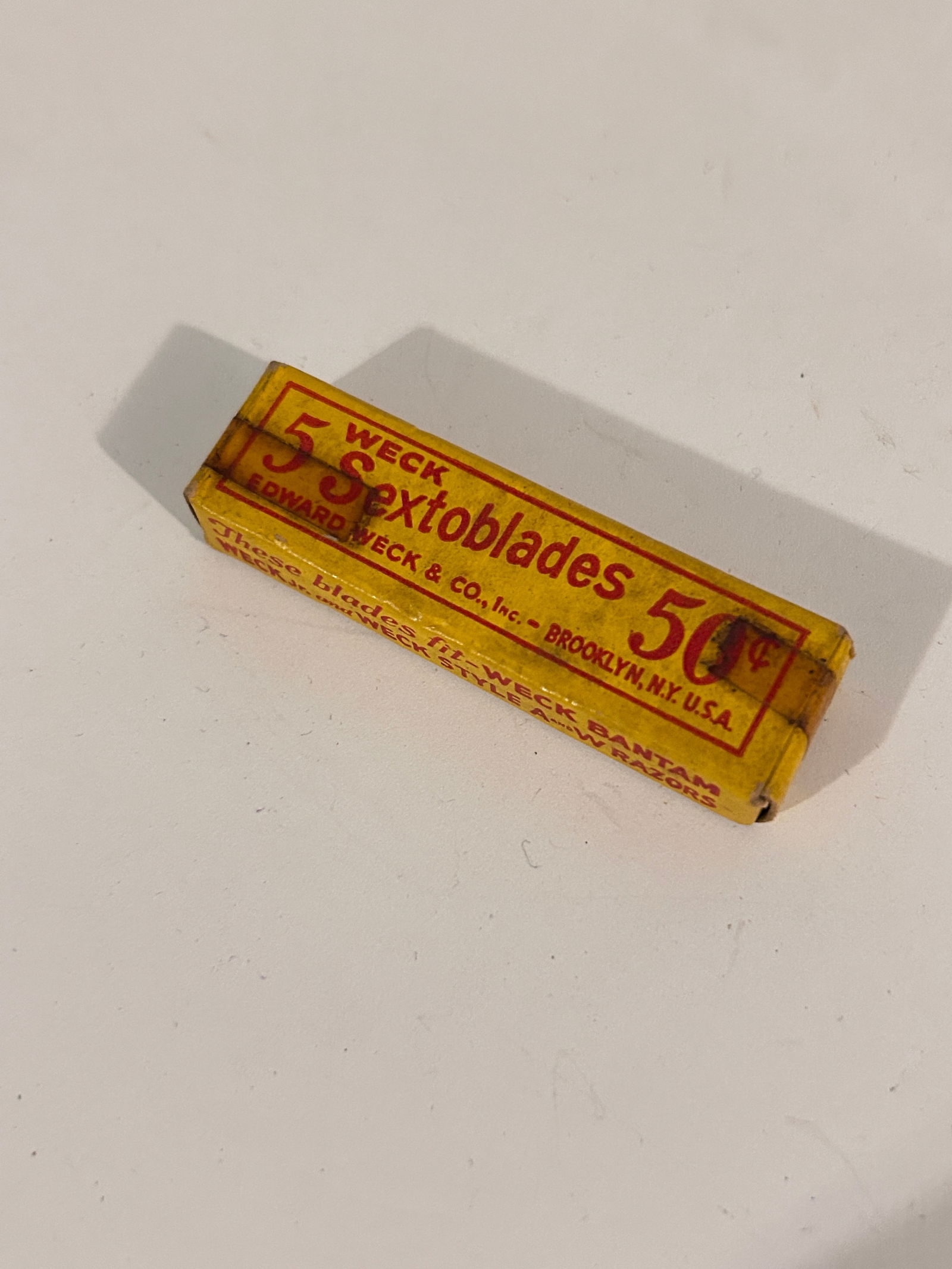 Vintage Pack of Sextoblades E.Weck & Sons (1 of 3)