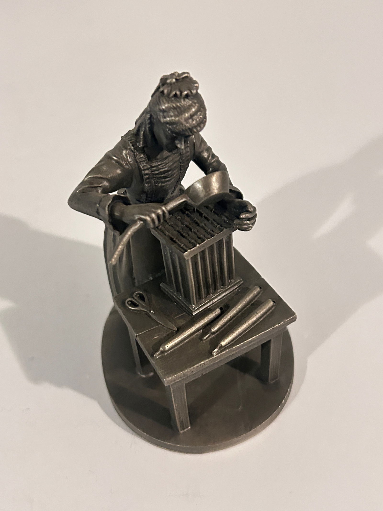 The Franklin Mint Vintage Pewter Figurine (1 of 5)