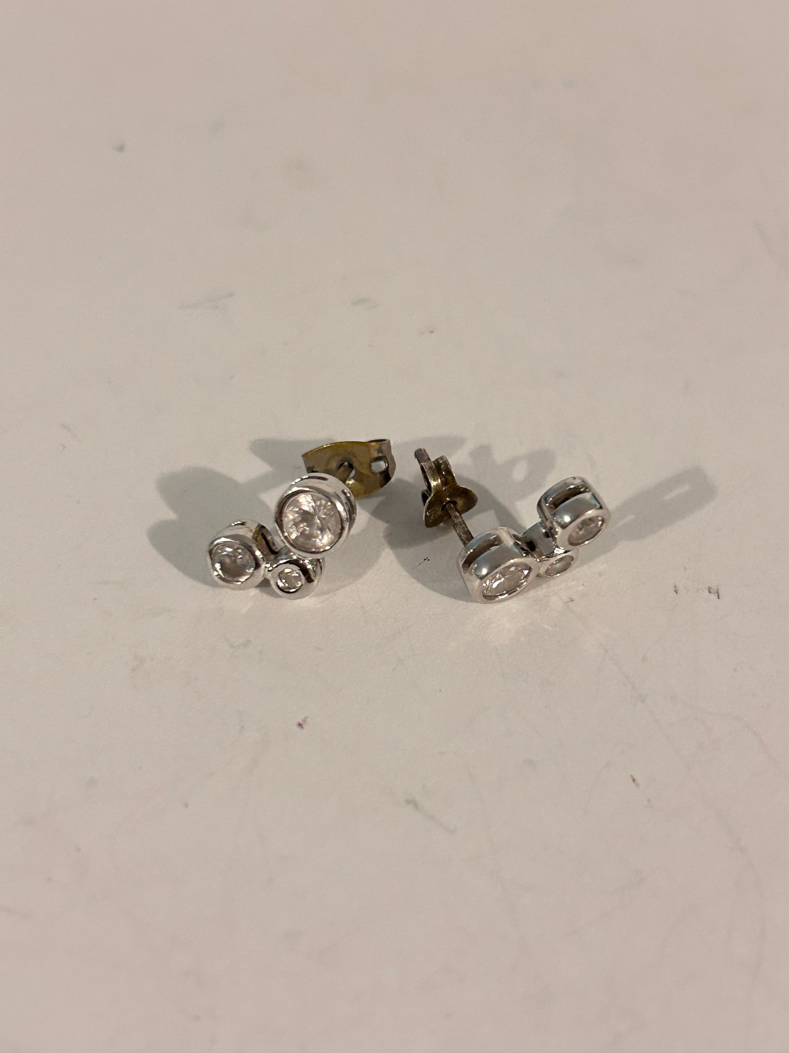 Vintage Sterling Silver post Earrings (1 of 4)