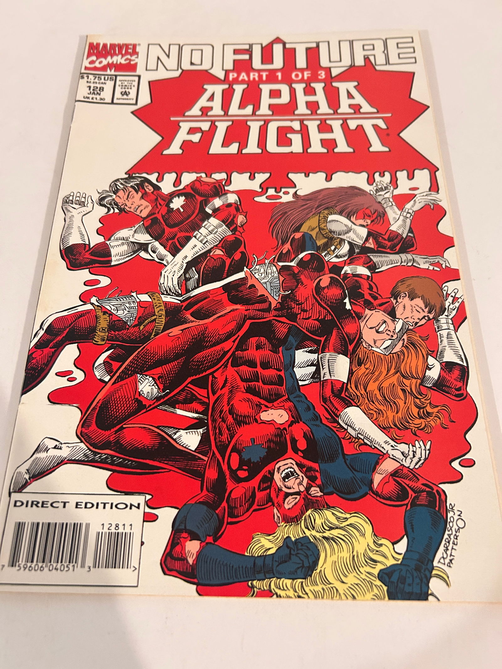 Vintage Comic Book Alpha Flight # 128 (1 of 3)