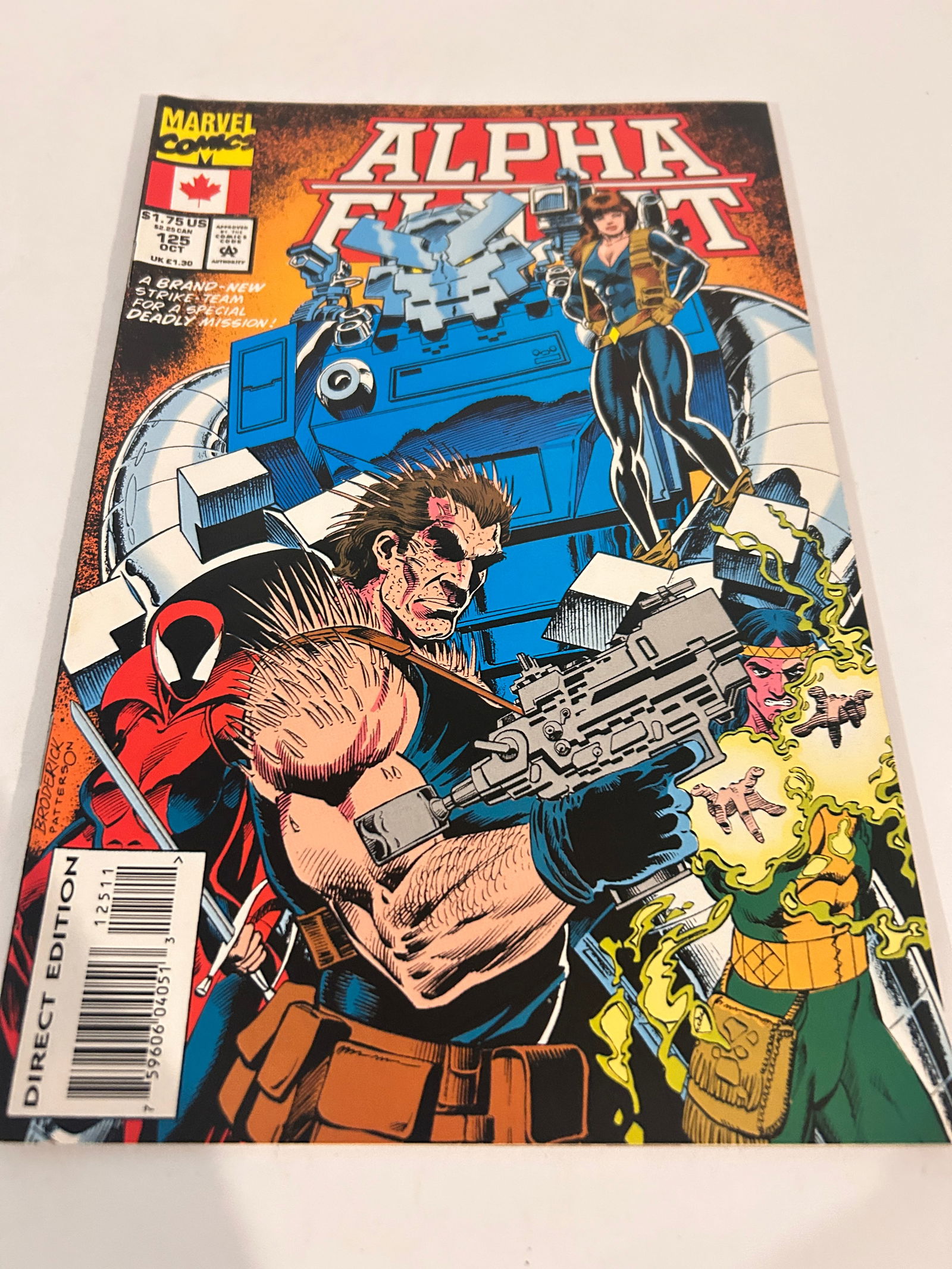 Vintage Comic Book Alpha Flight # 125 (1 of 3)