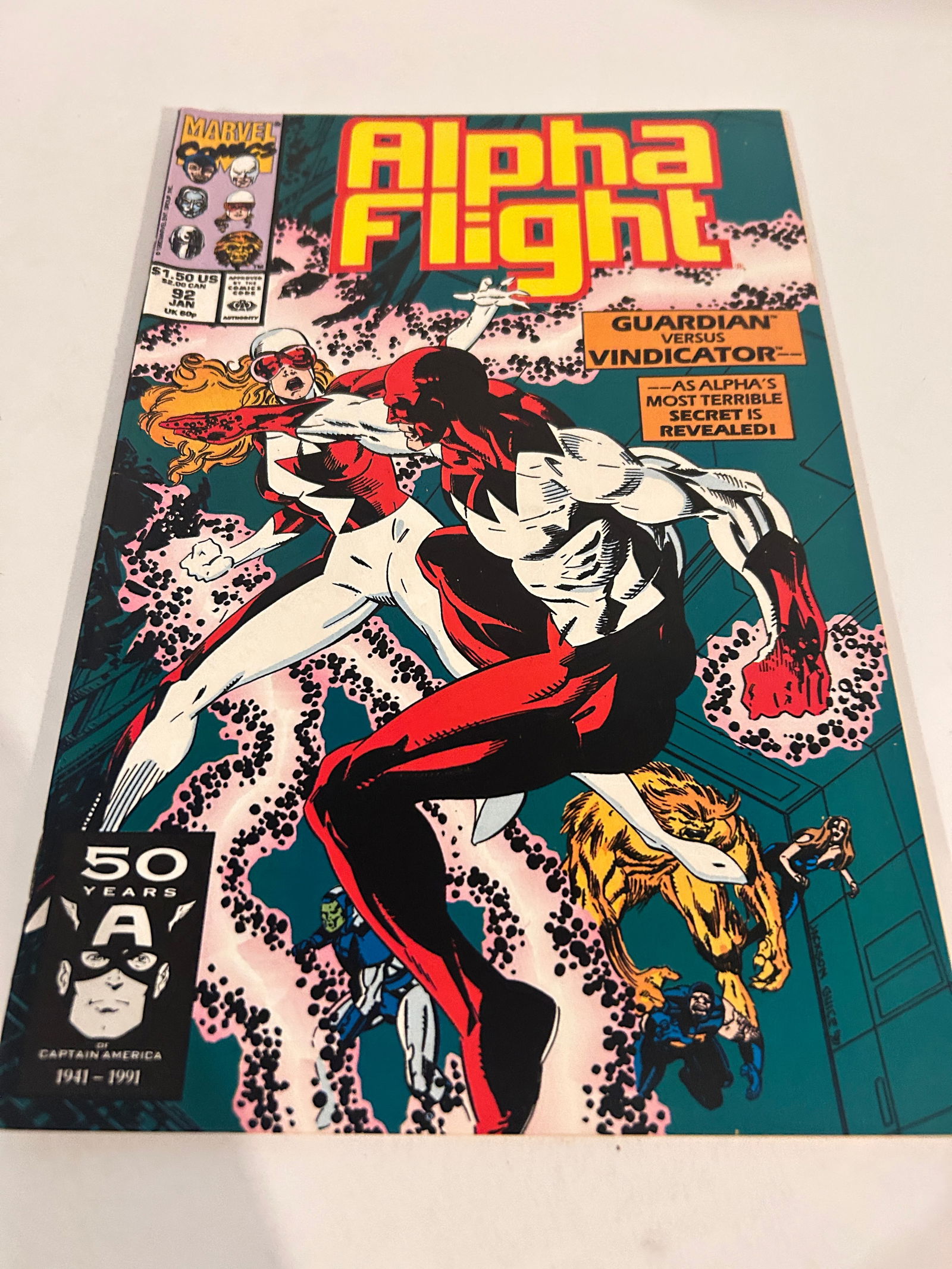 Vintage Comic Book Alpha Flight # 92 (1 of 3)