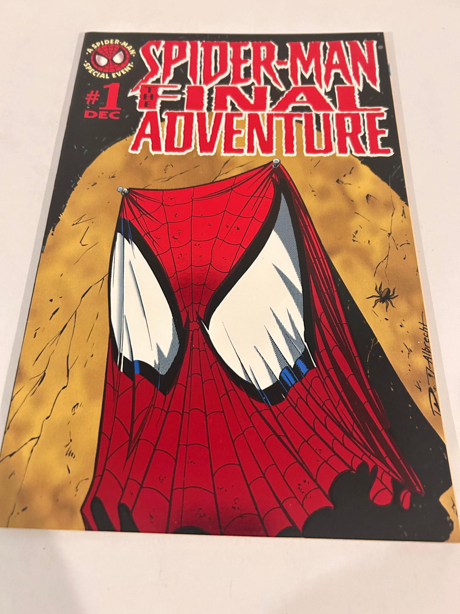 Vintage Comic Book Spider-Man # 1 finale adventure (1 of 3)