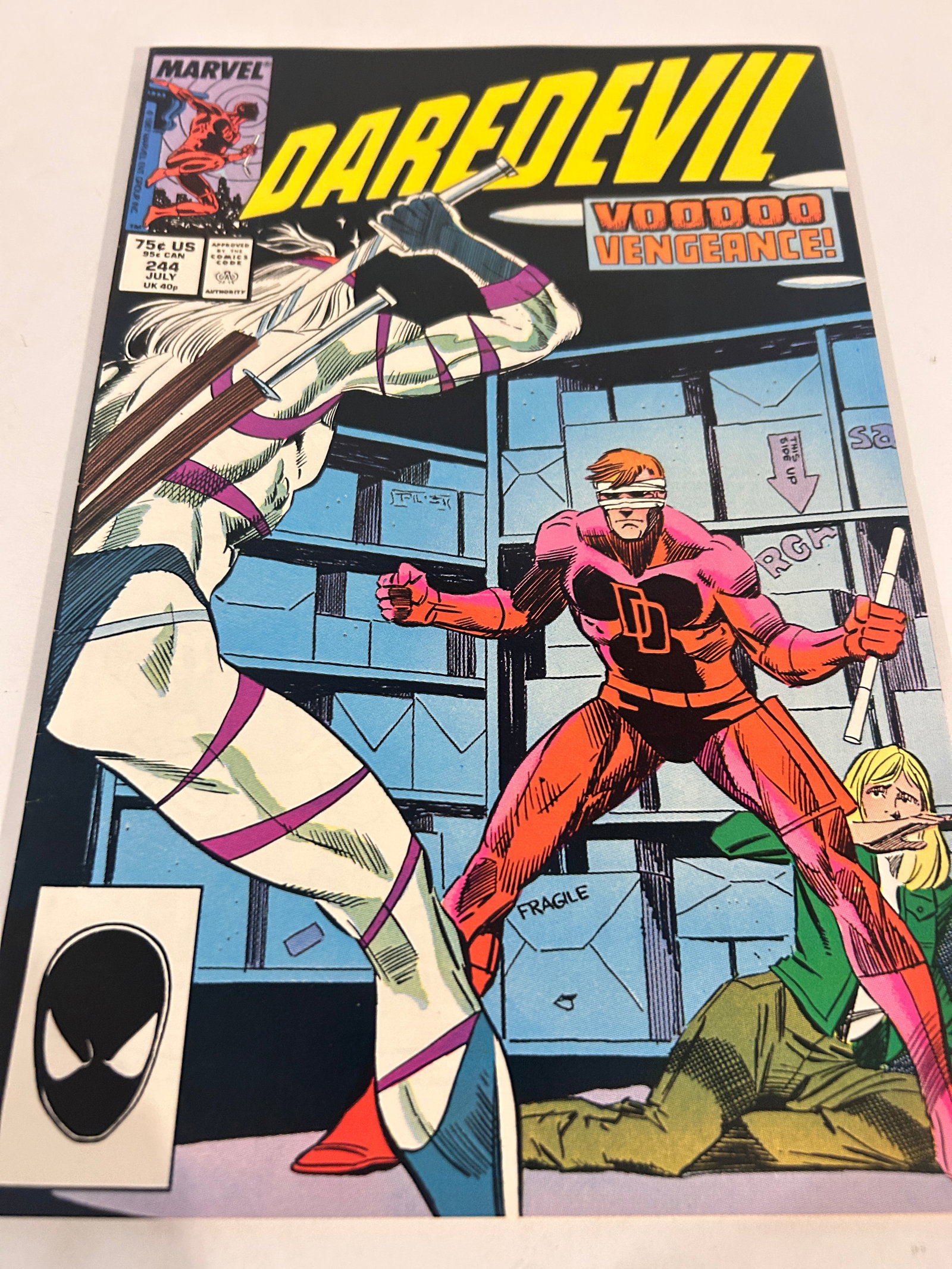 Vintage Comic Book Daredevil # 244 (1 of 3)