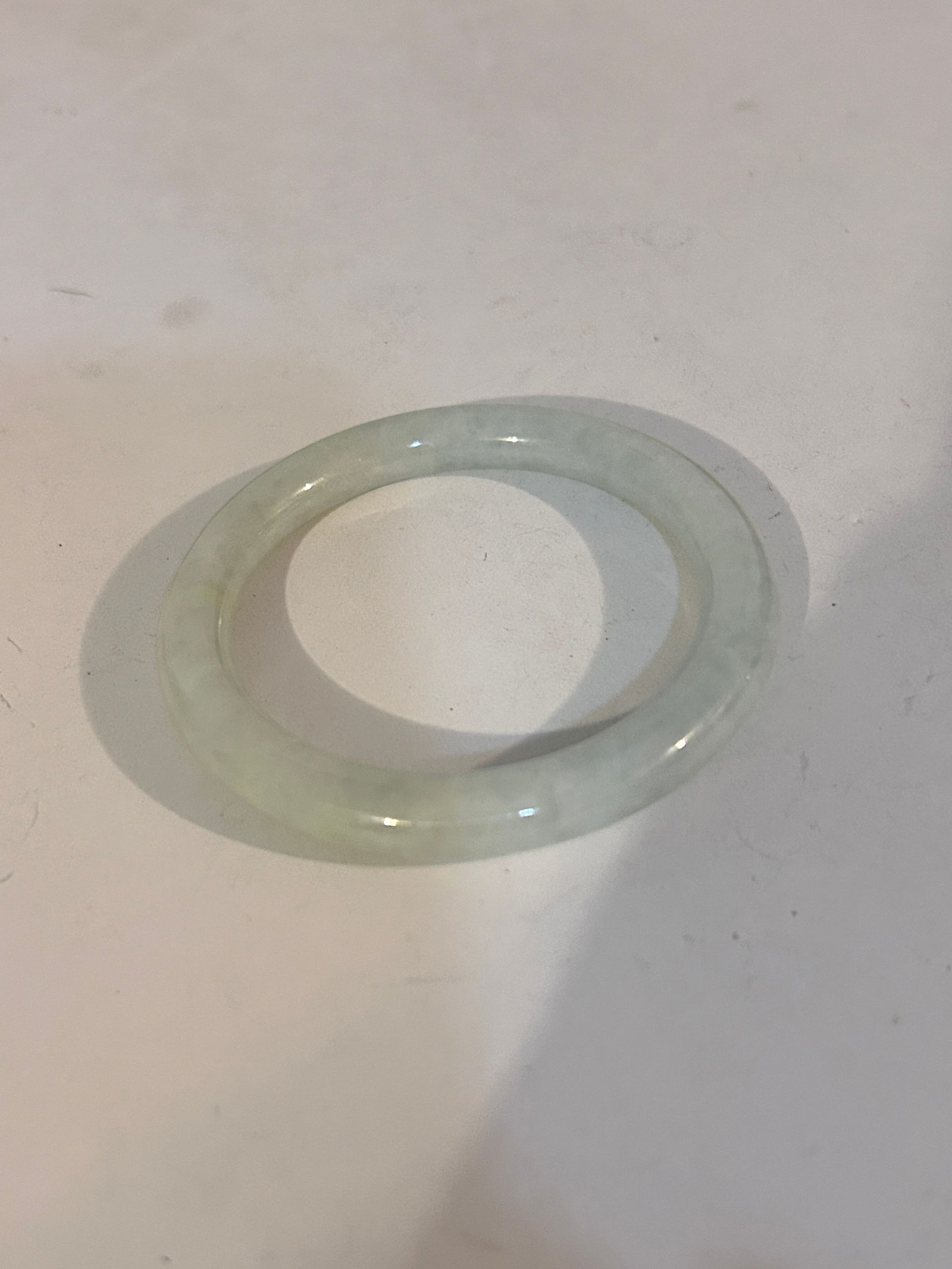 Vintage Jadeite tested Bracelet 7": Vintage Jadeite tested Bracelet 7" Please view all photos as they are part of the description and condition of this Item, Feel free to contact me with questions or picture requests! Used Item AS IS