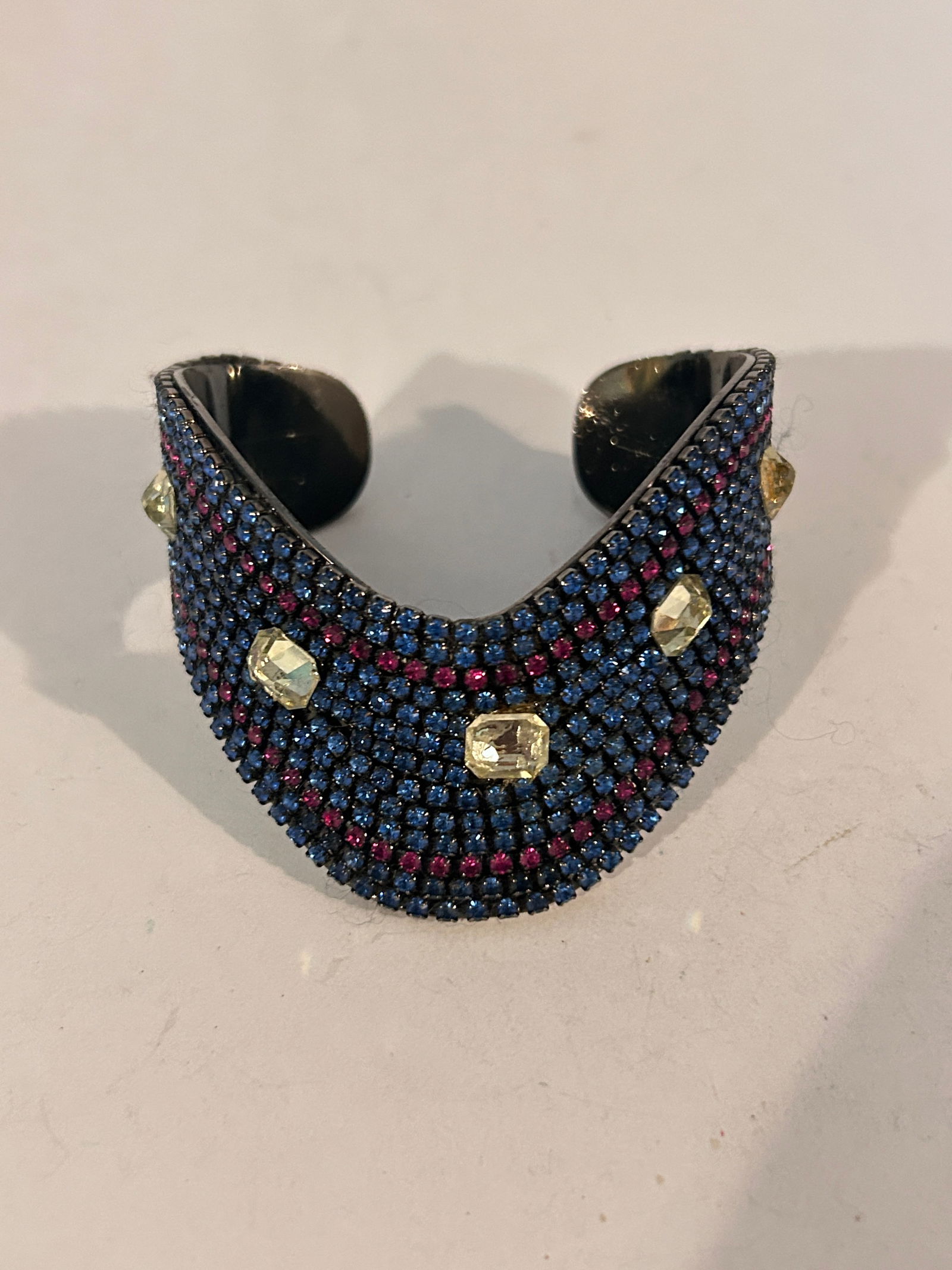 Old bedazzled Bracelet 7" (1 of 4)