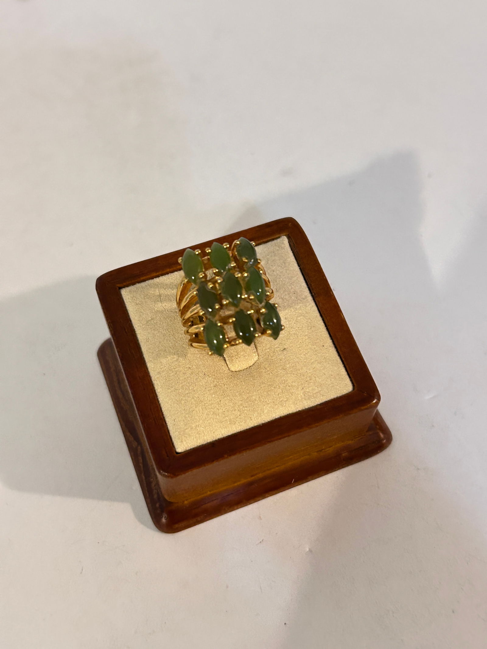 Vintage 14K HGE Custom Ring sz 6 (1 of 4)