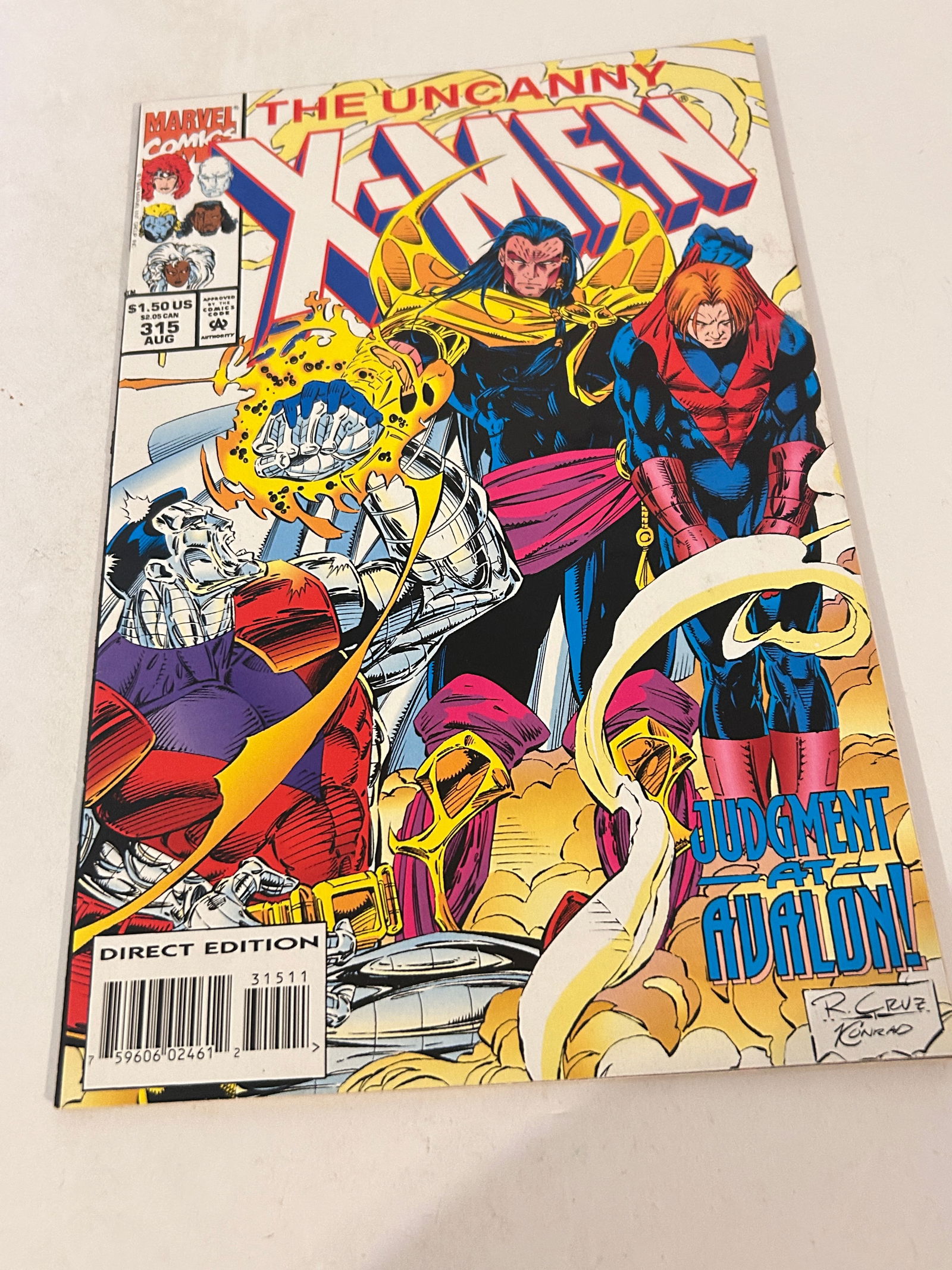 Vintage Comic Book Uncanny X-Men # 315 (1 of 3)