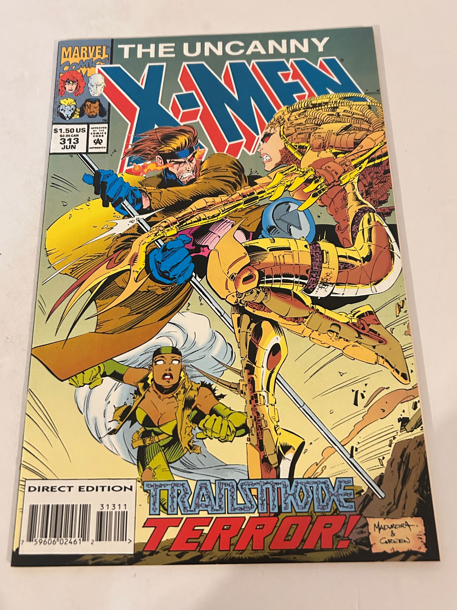 Vintage Comic Book Uncanny X-Men # 313 (1 of 3)