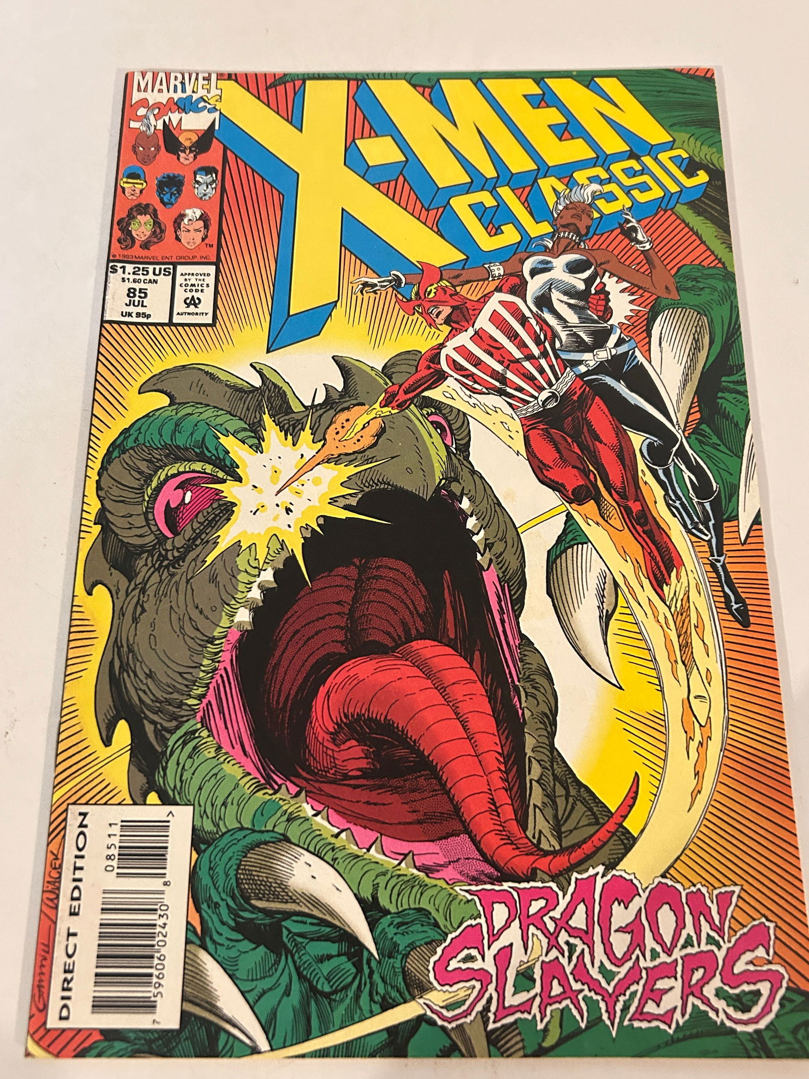 Vintage Comic Book X-Men Classic # 85 (1 of 3)