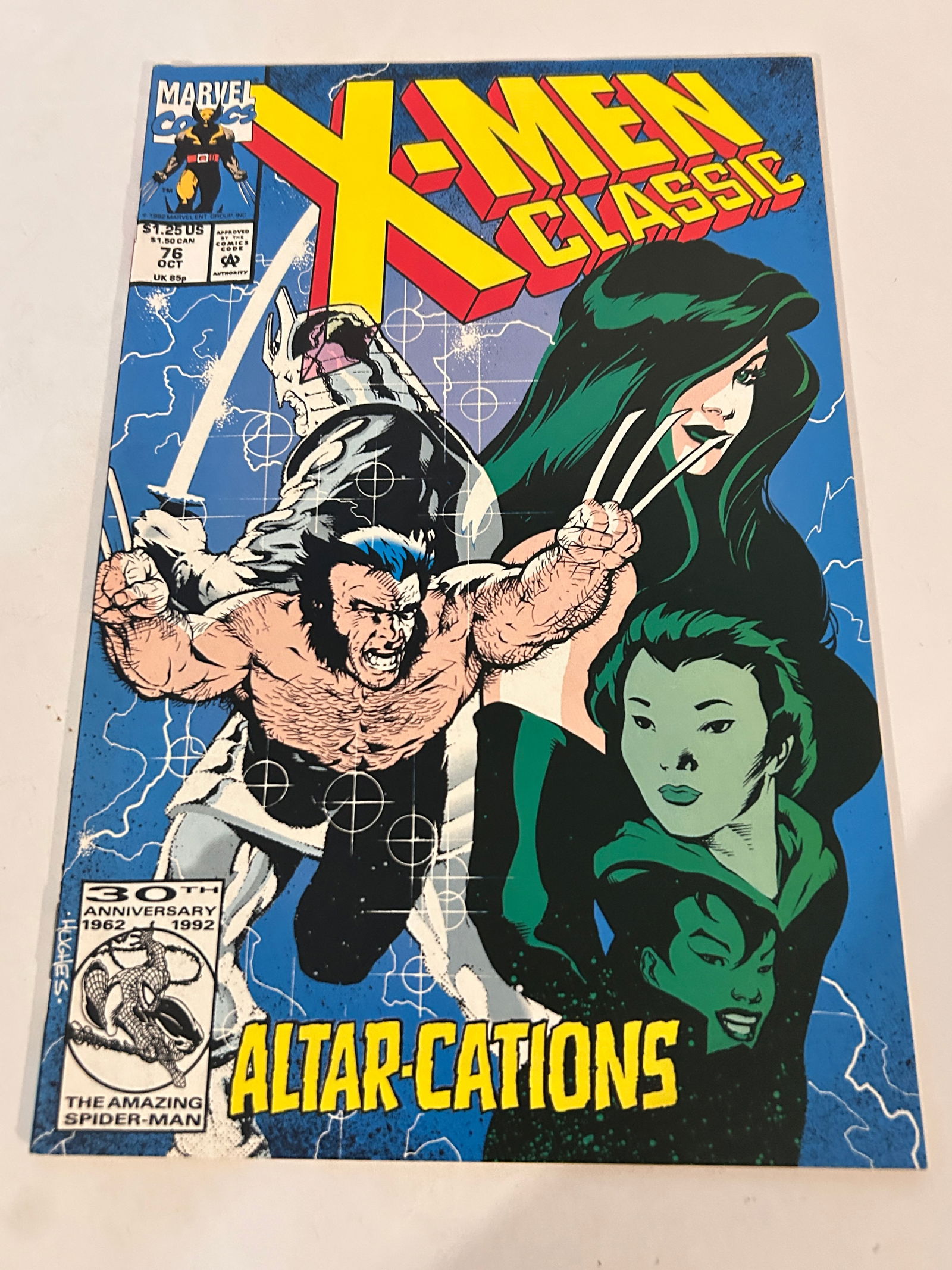 Vintage Comic Book X-Men Classic # 76: Vintage Comic Book X-Men Classic # 76 Please view all photos as they are part of the description and condition of this Item, Feel free to contact me with questions or picture requests! Used Item AS IS