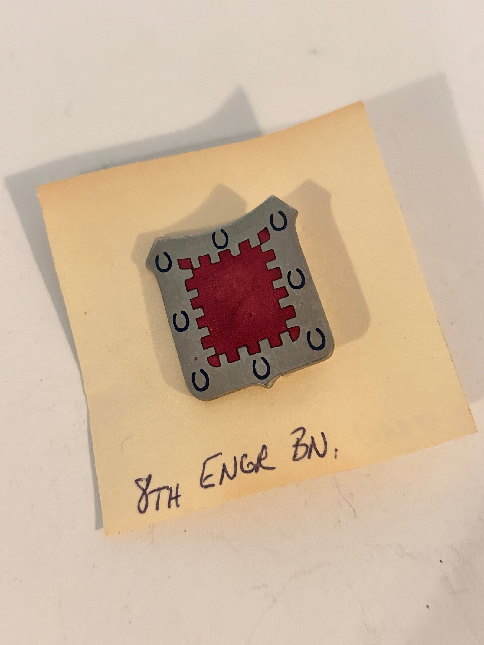 Vintage Military Pin: Vintage Military Pin Please view all photos as they are part of the description and condition of this Item, Feel free to contact me with questions or picture requests! Used Item AS IS