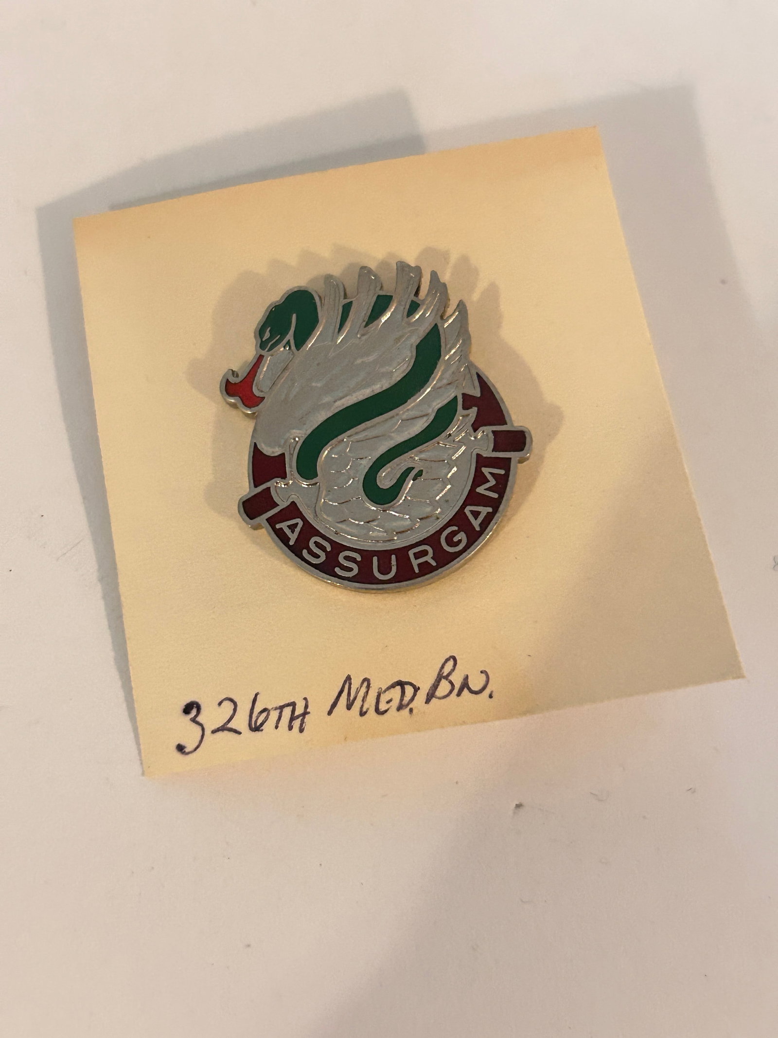 Vintage Military Pin: Vintage Military Pin Please view all photos as they are part of the description and condition of this Item, Feel free to contact me with questions or picture requests! Used Item AS IS