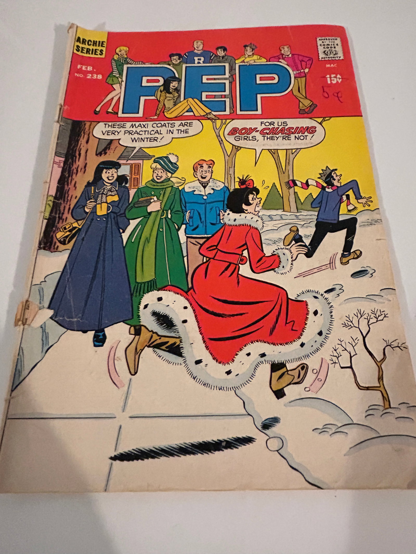 Vintage Comic Book Pep # 238 (1 of 4)