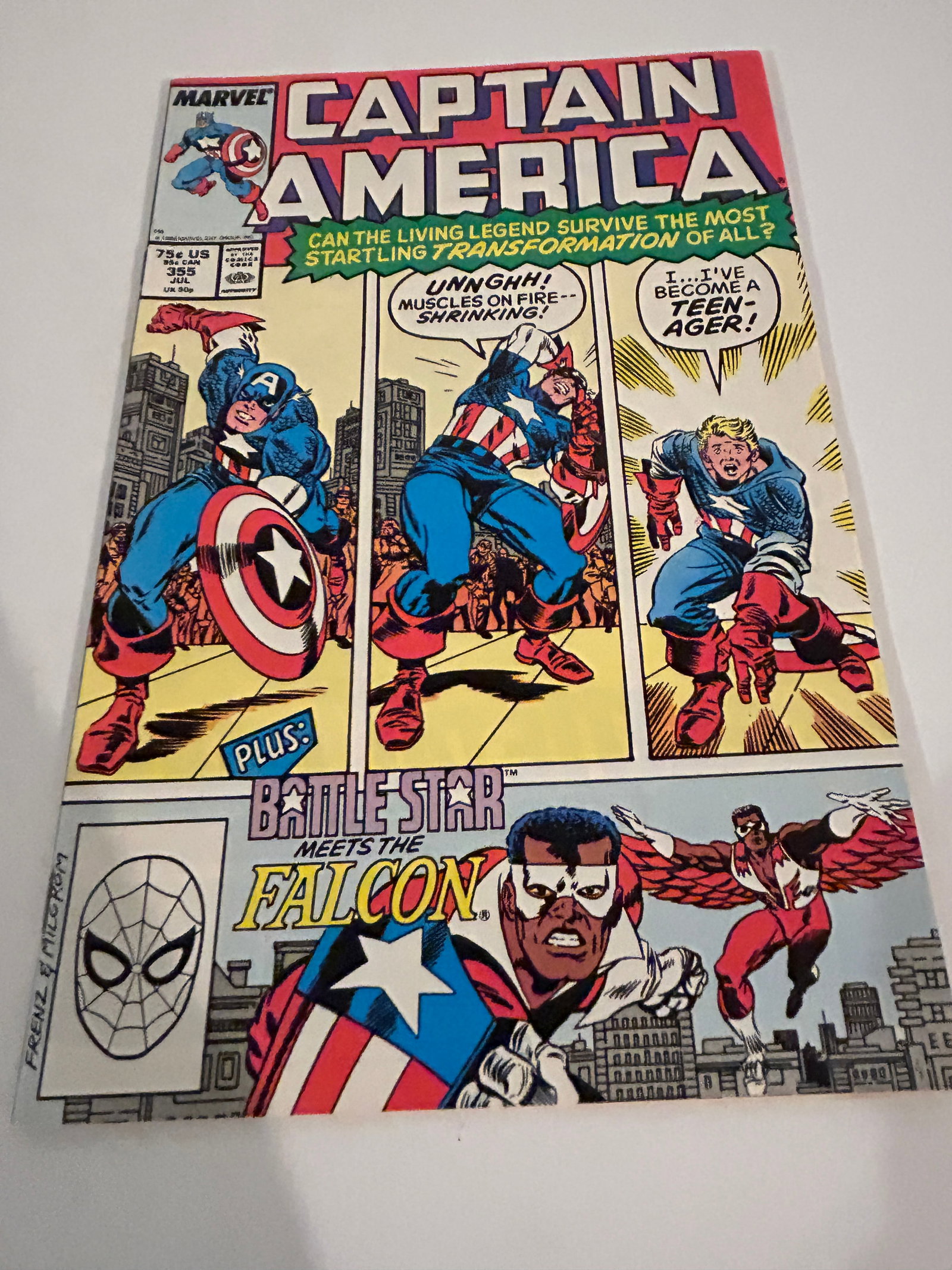 Vintage Comic Book Captain America # 355 (1 of 3)