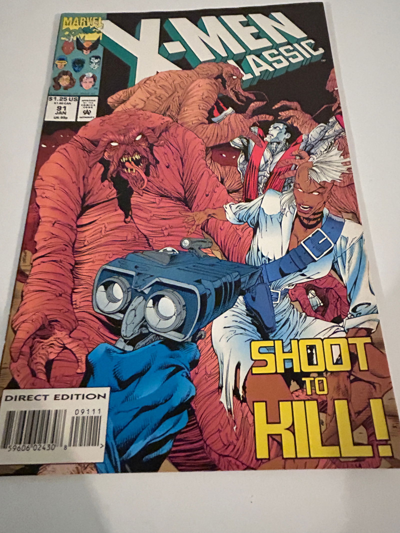 Vintage Comic Book X-Men Classic # 91: Vintage Comic Book X-Men Classic # 91 Please view all photos as they are part of the description and condition of this Item, Feel free to contact me with questions or picture requests! Used Item AS IS