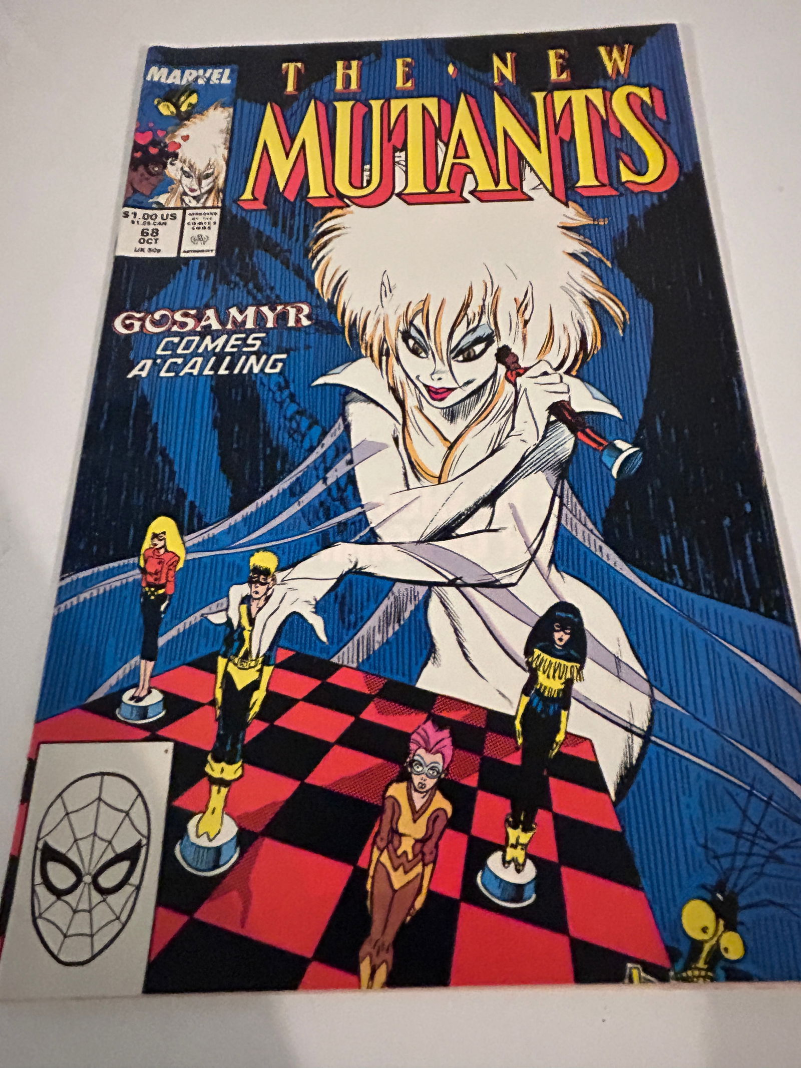 Vintage Comic Book The New Mutants # 68: Vintage Comic Book The New Mutants # 68 Please view all photos as they are part of the description and condition of this Item, Feel free to contact me with questions or picture requests! Used Item AS