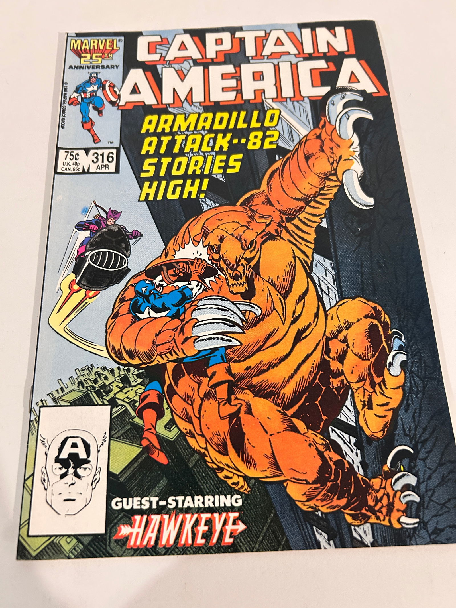 Vintage Comic Book Captain America # 316 (1 of 4)