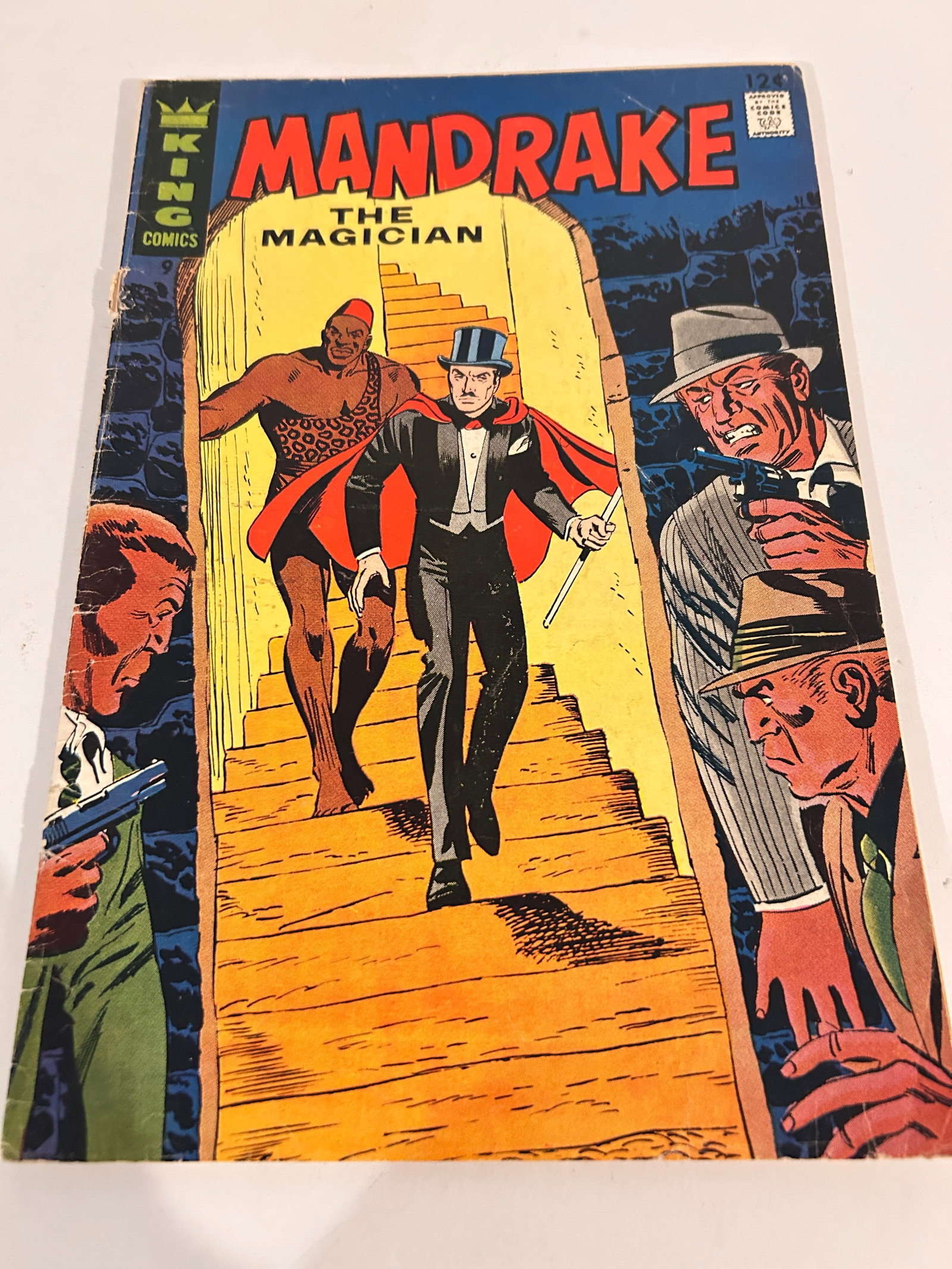 Vintage Comic Book Mandrake the Magician # 9: Vintage Comic Book Mandrake the Magician # 9 Please view all photos as they are part of the description and condition of this Item, Feel free to contact me with questions or picture requests! Used Ite