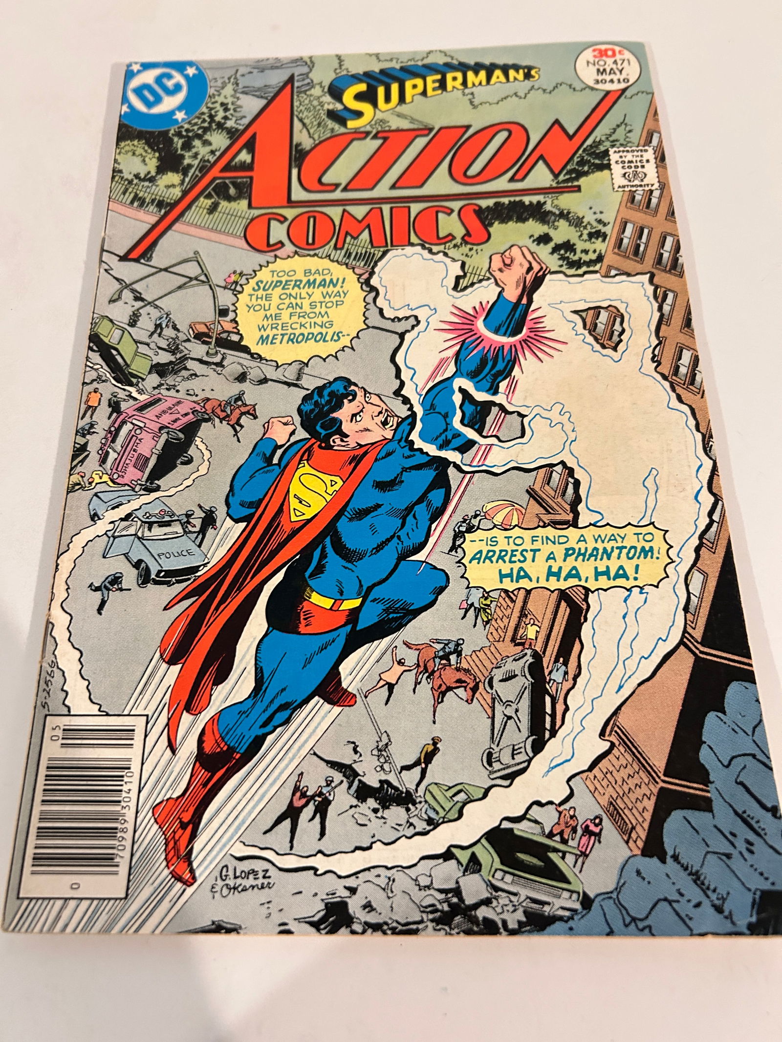 Vintage Comic Book Action Comics # 471 (1 of 4)