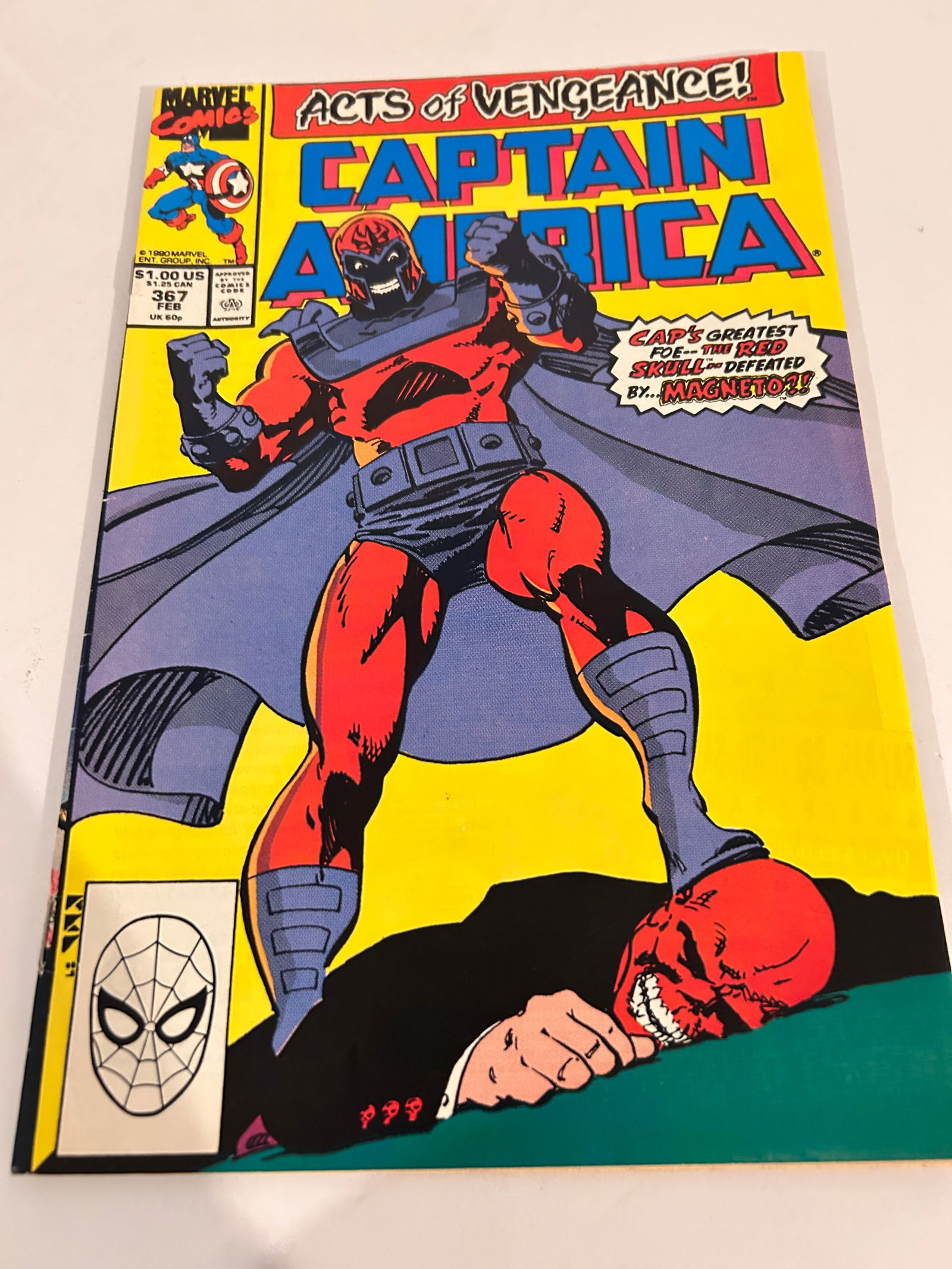 Vintage Comic Book Captain America # 367 (1 of 3)