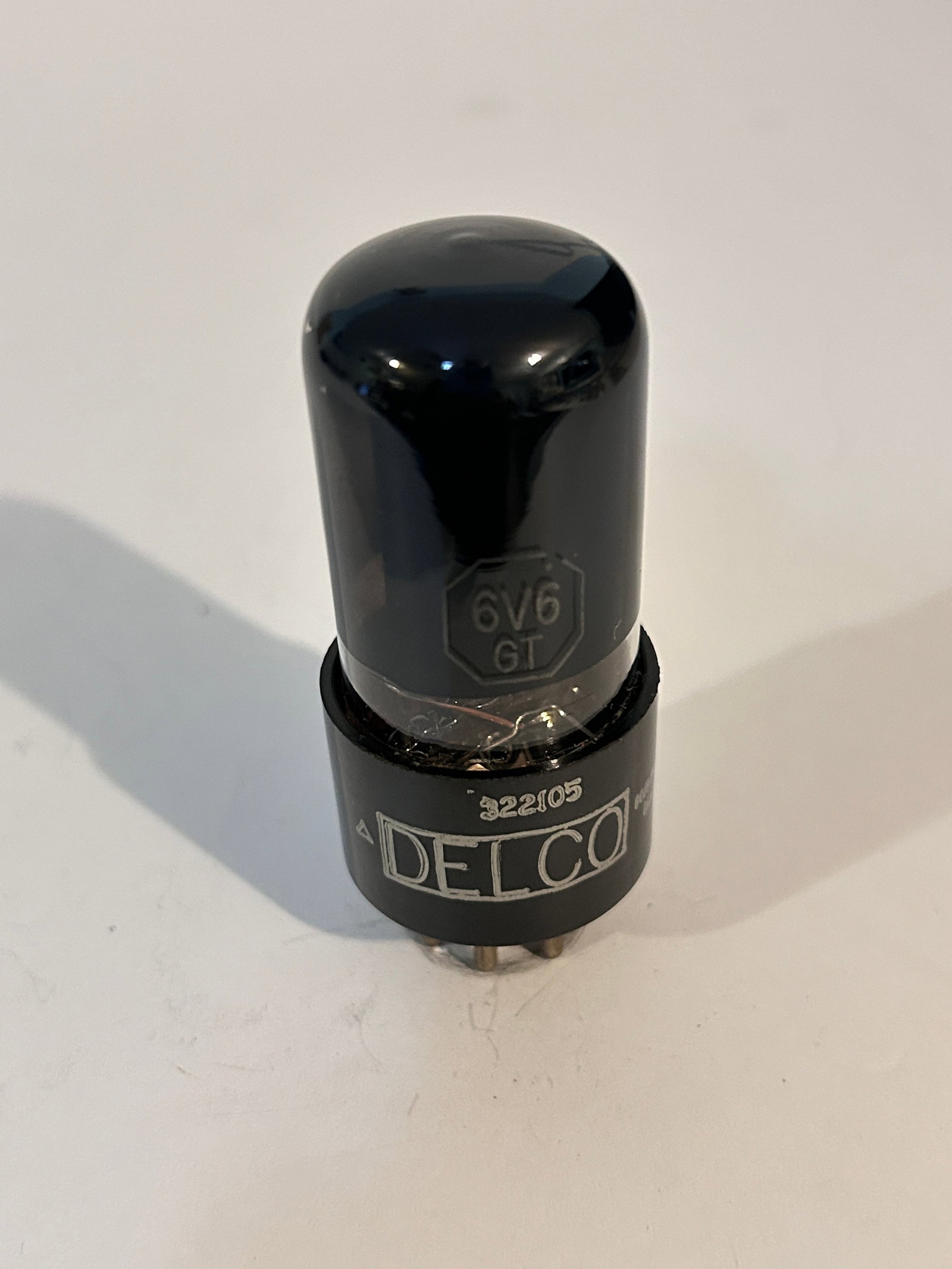 Vintage Vacuum Tube 6V6GT Delco Tested: Vintage Vacuum Tube 6V6GT Delco Tested Please view all photos as they are part of the description and condition of this Item, Feel free to contact me with questions or picture requests! Used Item AS I