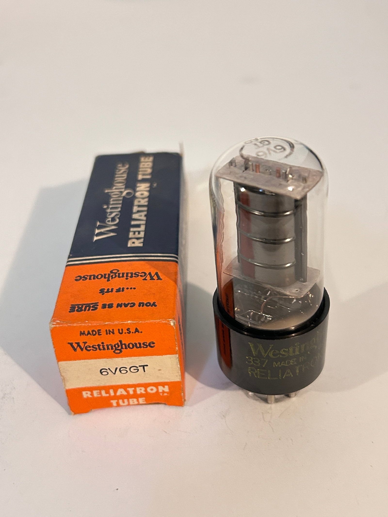 WESTINGHOUSE 6V6GT Vacuum Tube Tested: WESTINGHOUSE 6V6GT Vacuum Tube Tested Please view all photos as they are part of the description and condition of this Item, Feel free to contact me with questions or picture requests! Used Item AS IS