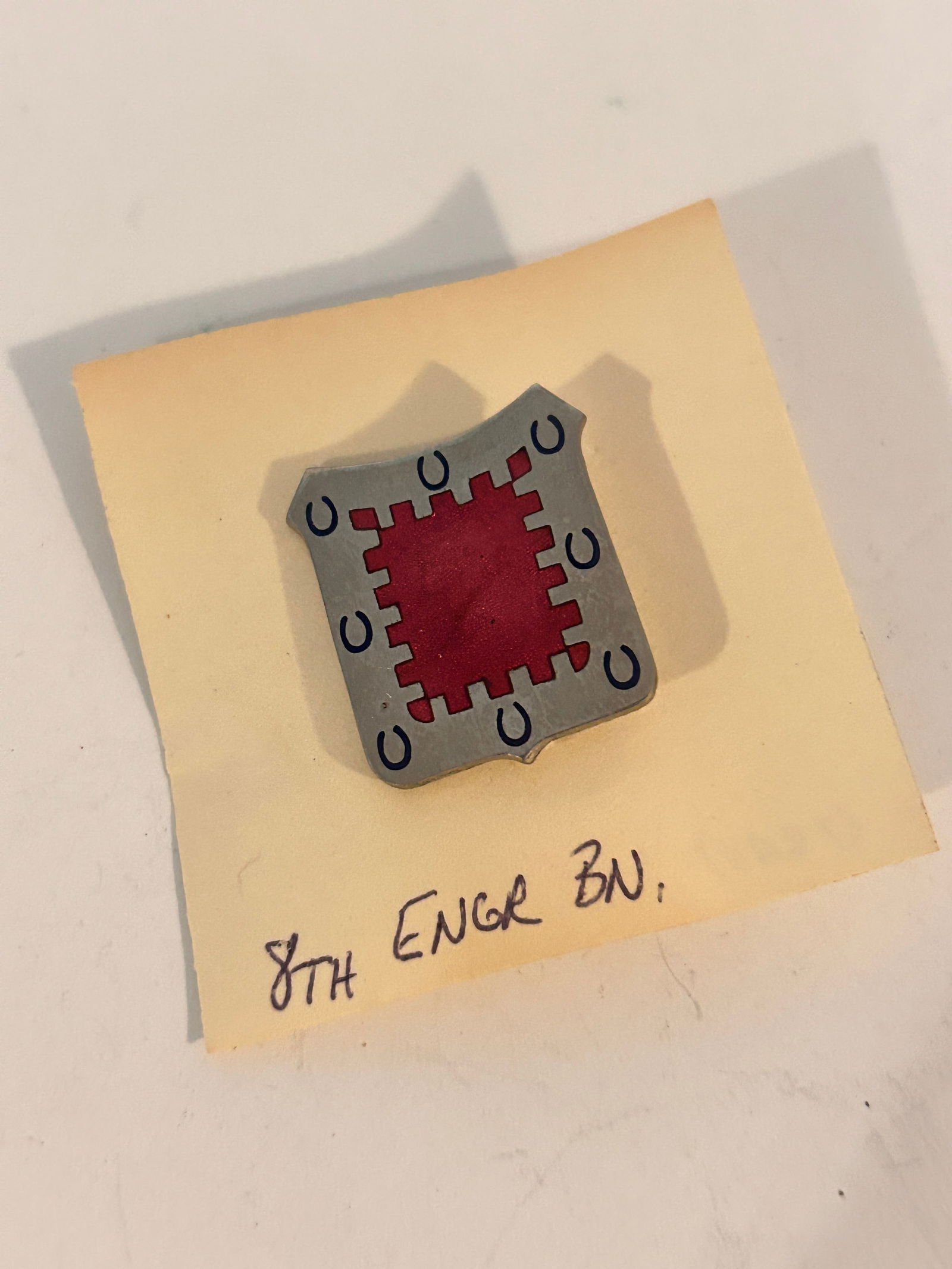 Vintage Military Pin: Vintage Military Pin Please view all photos as they are part of the description and condition of this Item, Feel free to contact me with questions or picture requests! Used Item AS IS