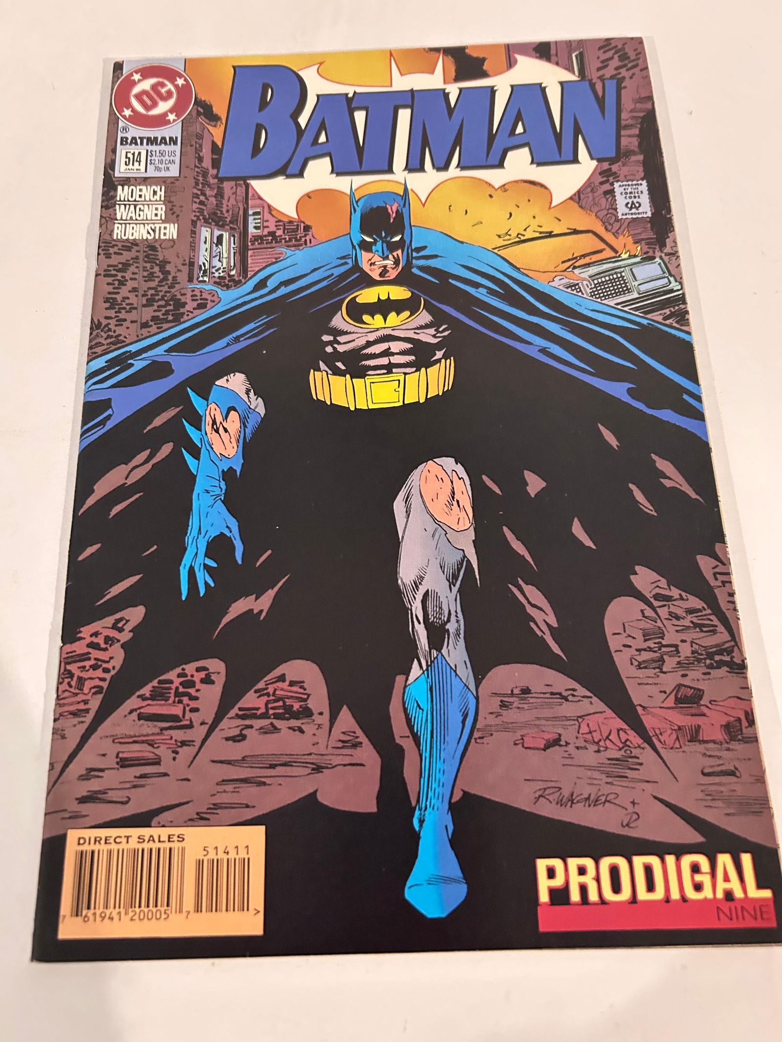 Vintage Comic Book Batman # 514 (1 of 3)