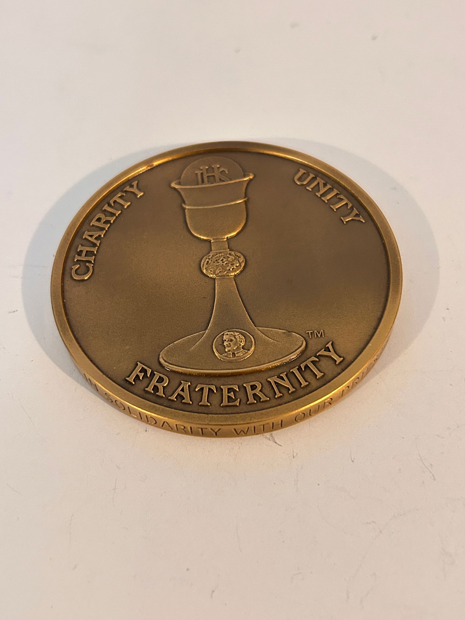 Knights of Columbus - Charity, Unity, Fraternity: Knights of Columbus - Charity, Unity, Fraternity Please view all photos as they are part of the description and condition of this Item, Feel free to contact me with questions or picture requests! Used