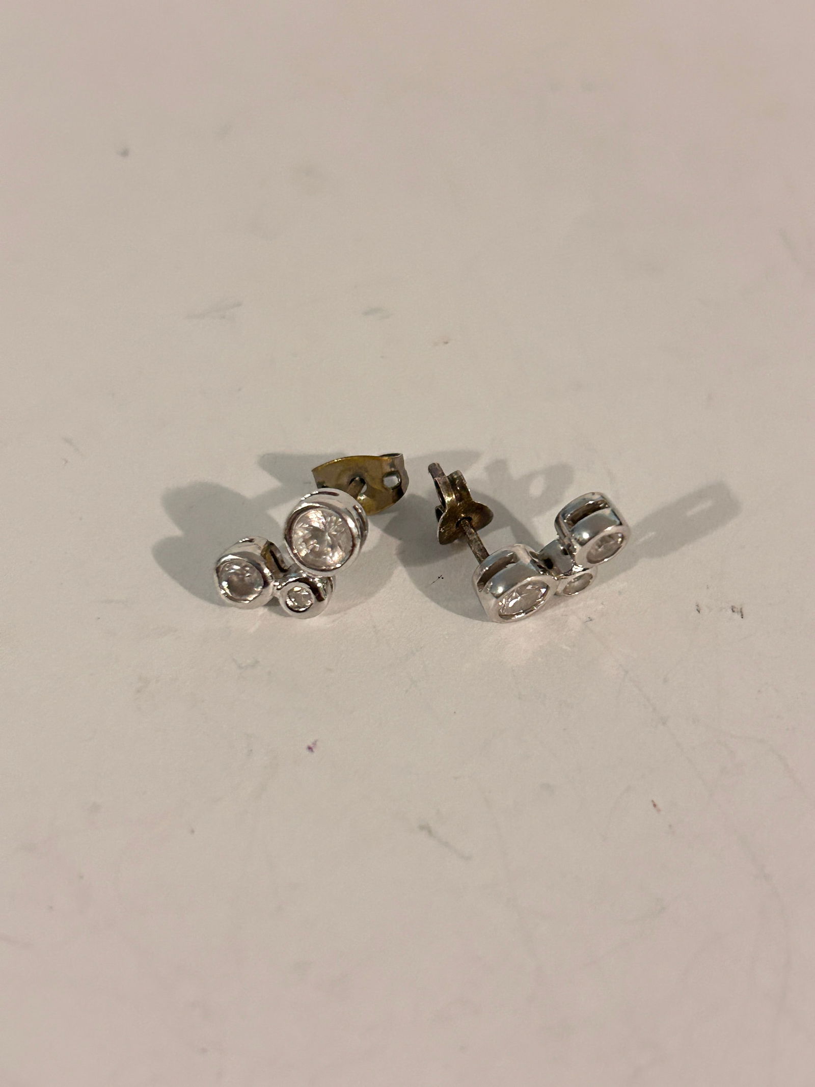 Vintage Sterling Silver post Earrings (1 of 4)