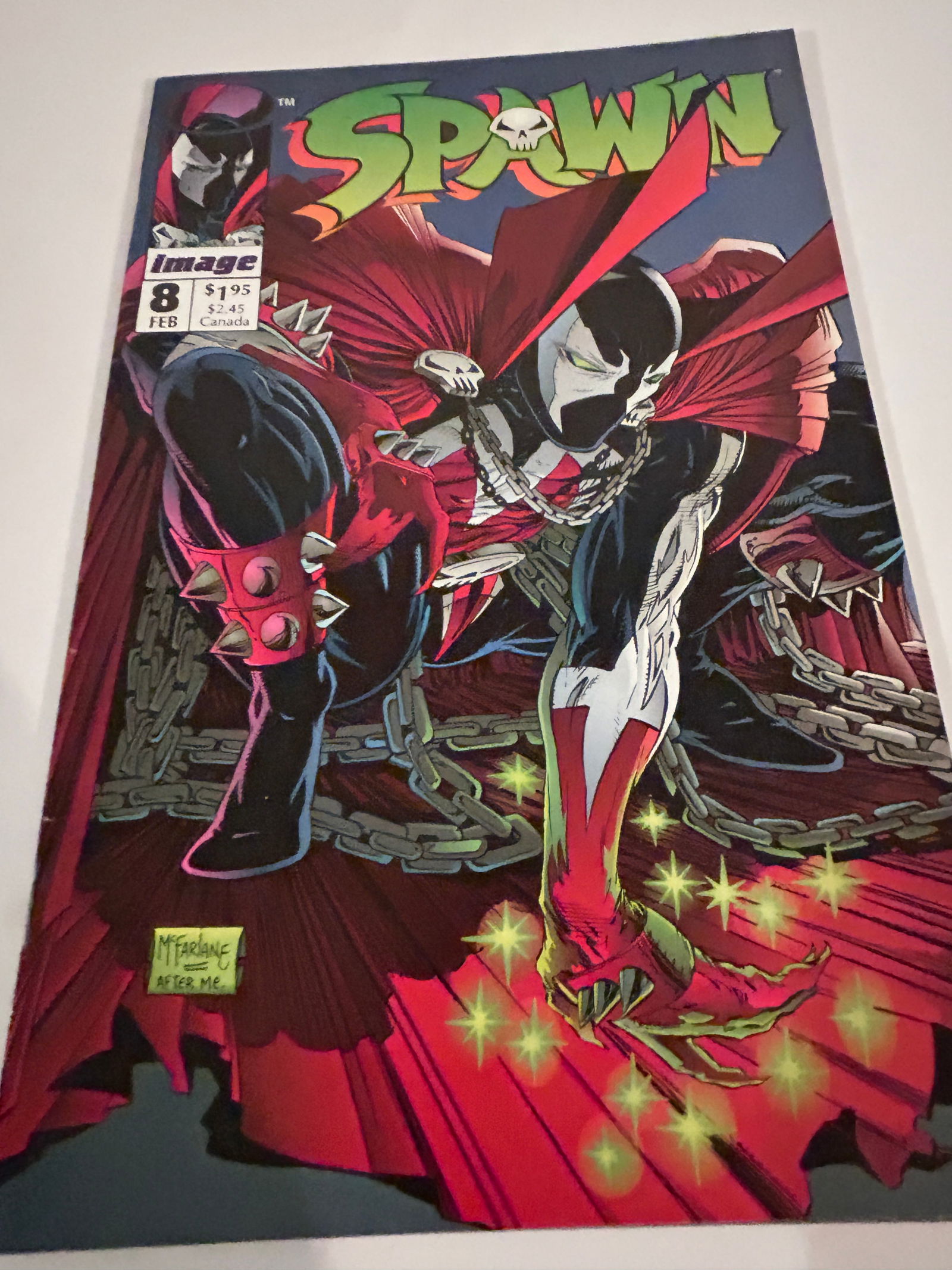 Vintage Comic Book Spawn # 8 (1 of 3)
