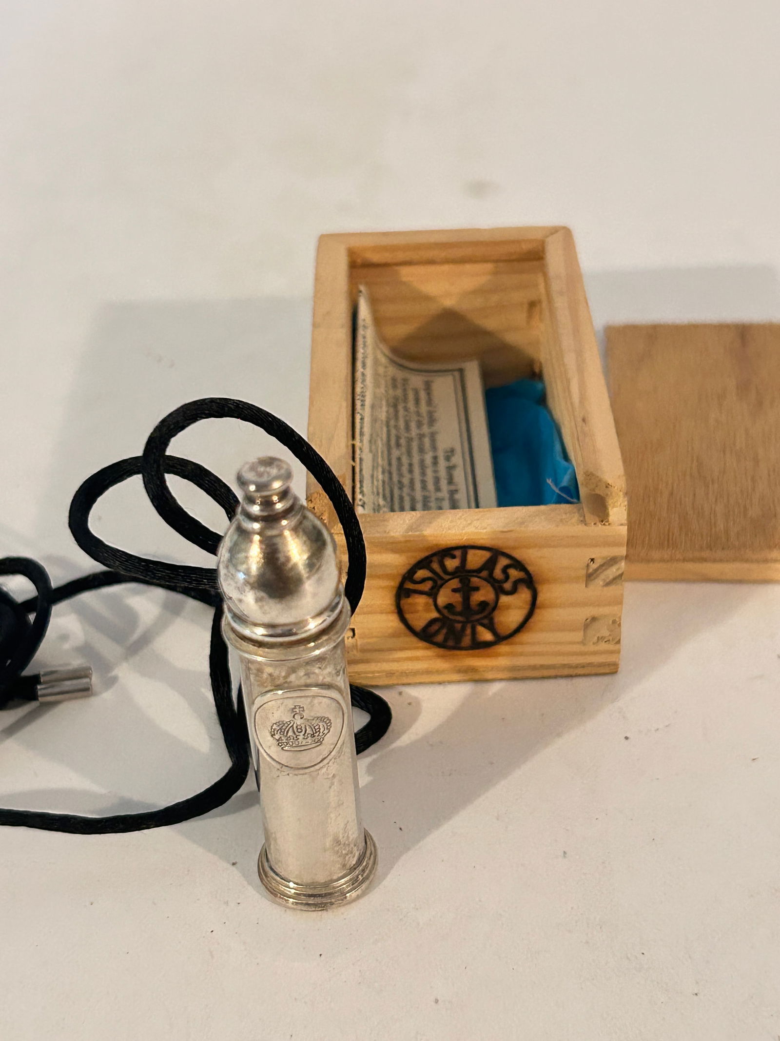 Antique 19th Century 2 7/8" Silverplate Nanny Bubble Blower Pendant Royal Crown: Antique 19th Century 2 7/8" Silverplate Nanny Bubble Blower Pendant Royal Crown Please view all photos as they are part of the description and condition of this Item, Feel free to contact me with ques