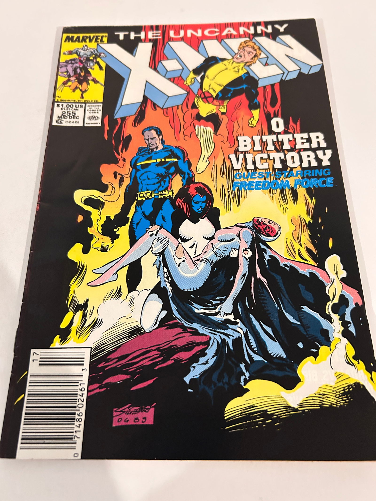 Vintage Comic Book Uncanny X-Men # 255 (1 of 3)