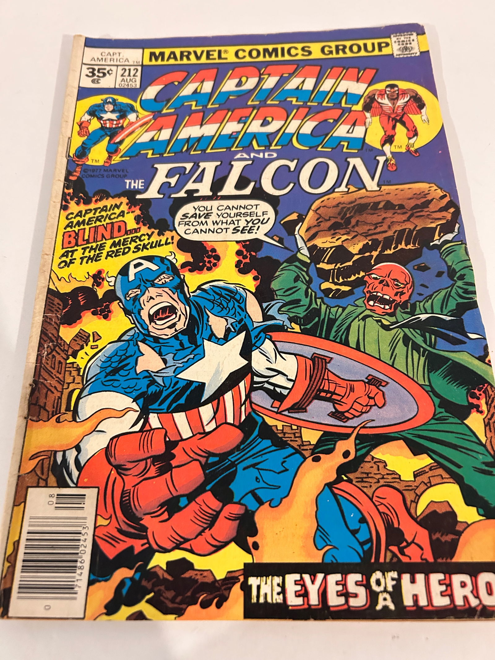 Vintage Comic Book Captain America # 212 and the Falcon (1 of 3)