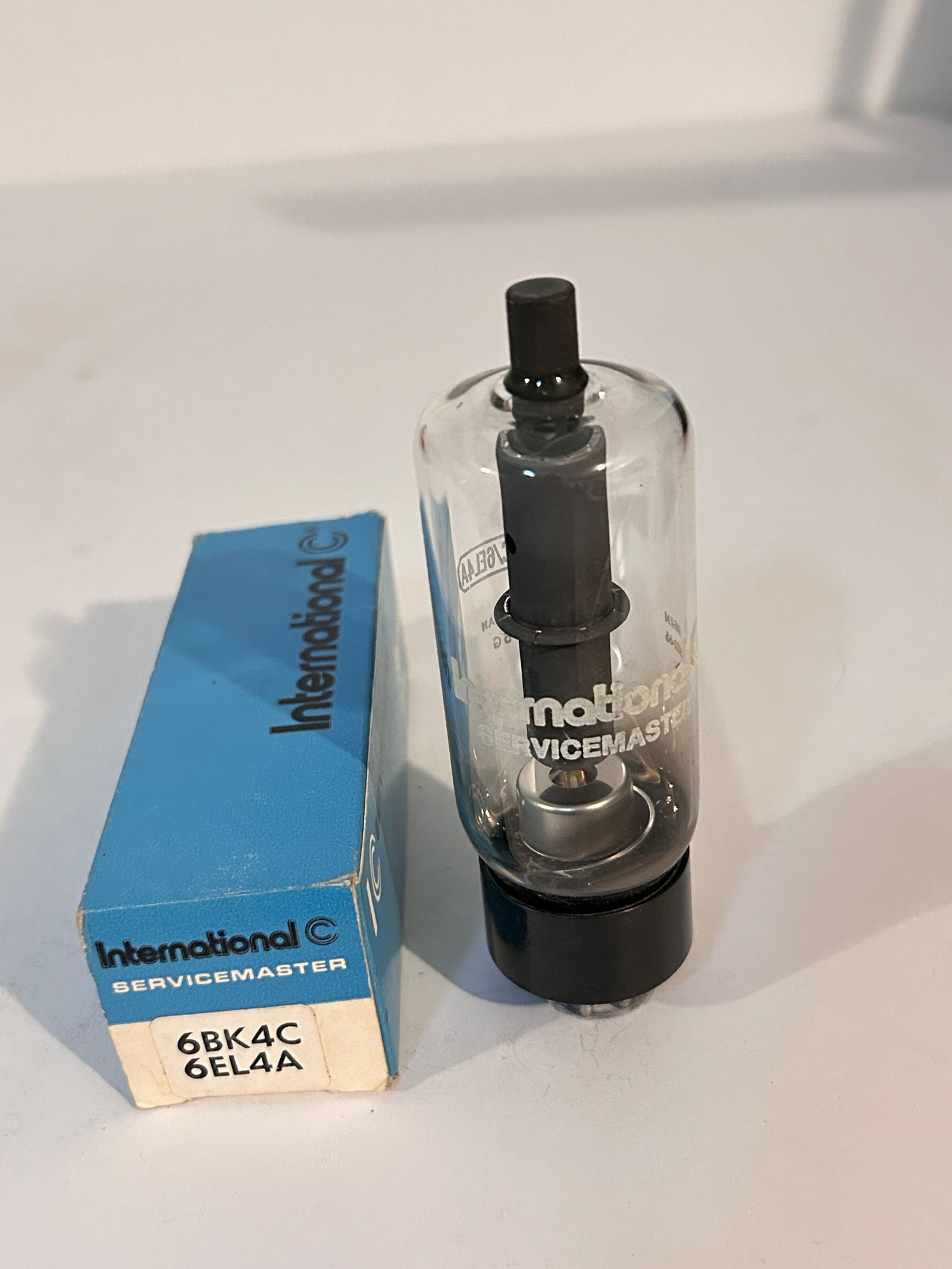 International 6BK4C Vacuum Tube With Box Tested: International 6BK4C Vacuum Tube With Box Tested Please view all photos as they are part of the description and condition of this Item, Feel free to contact me with questions or picture requests! Used