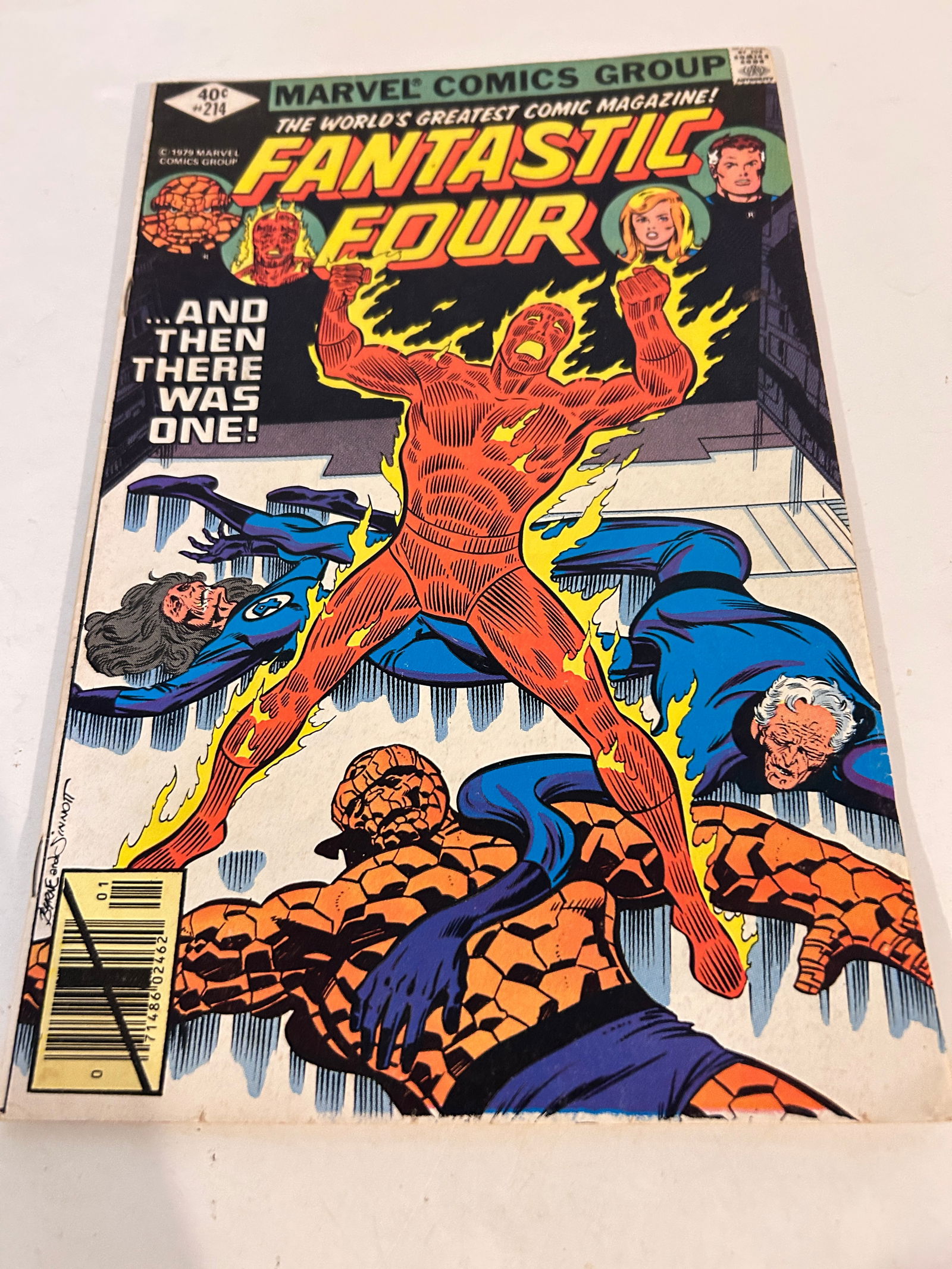 Vintage Comic Book Fantastic Four # 214 (1 of 2)