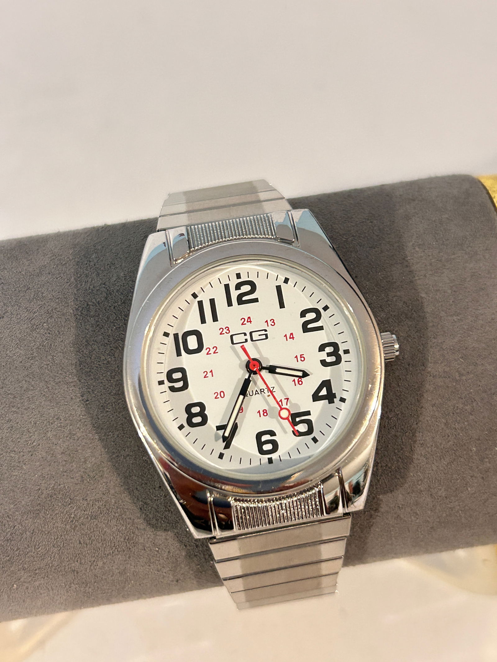 Men’s Quartz CG Watch 24 Hours Military Type Stainless Steel working (1 of 5)