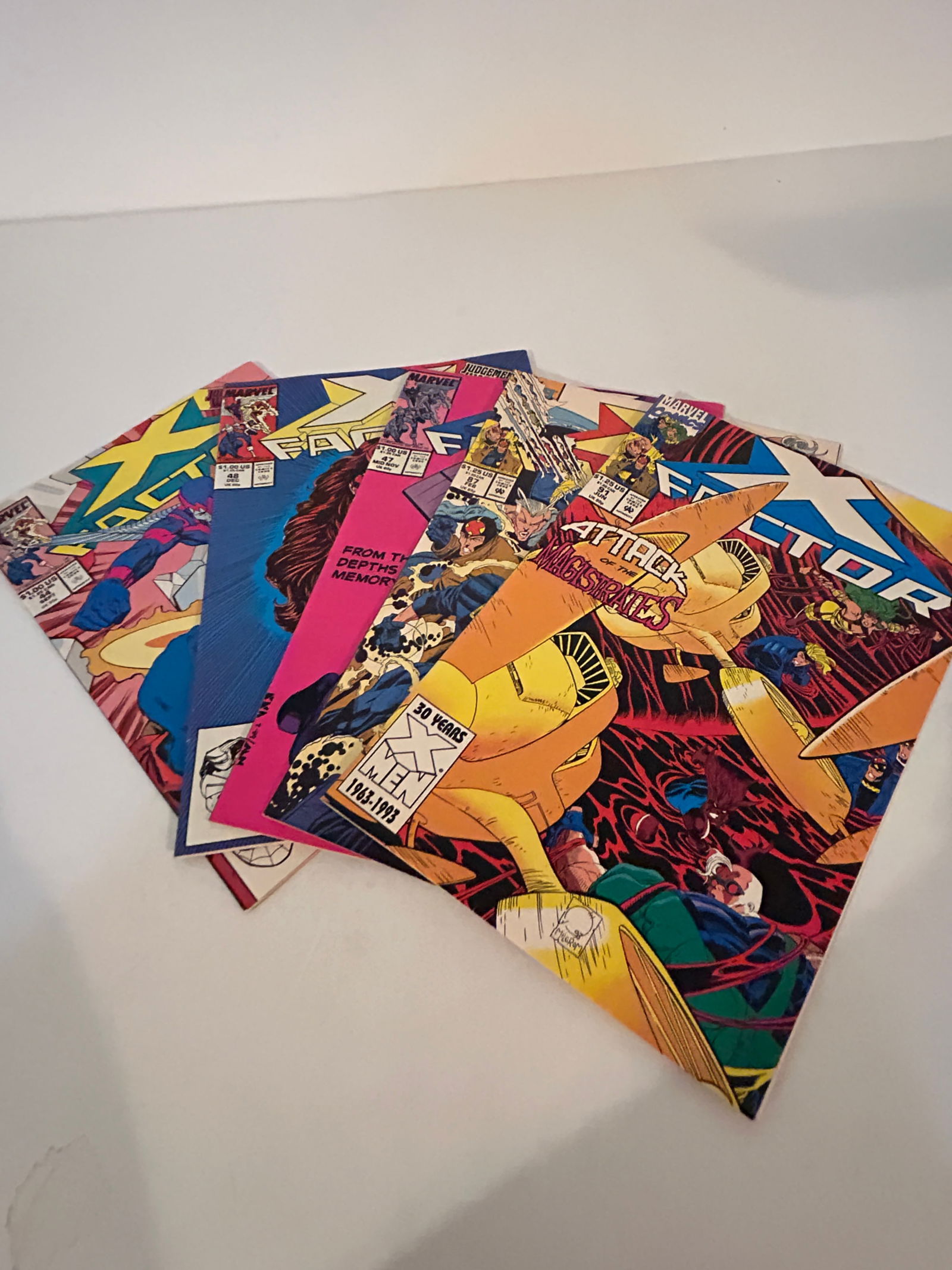Vintage Lot Of 5 X Factor Comic Books 91, 87, 47, 48, 44 (1 of 11)