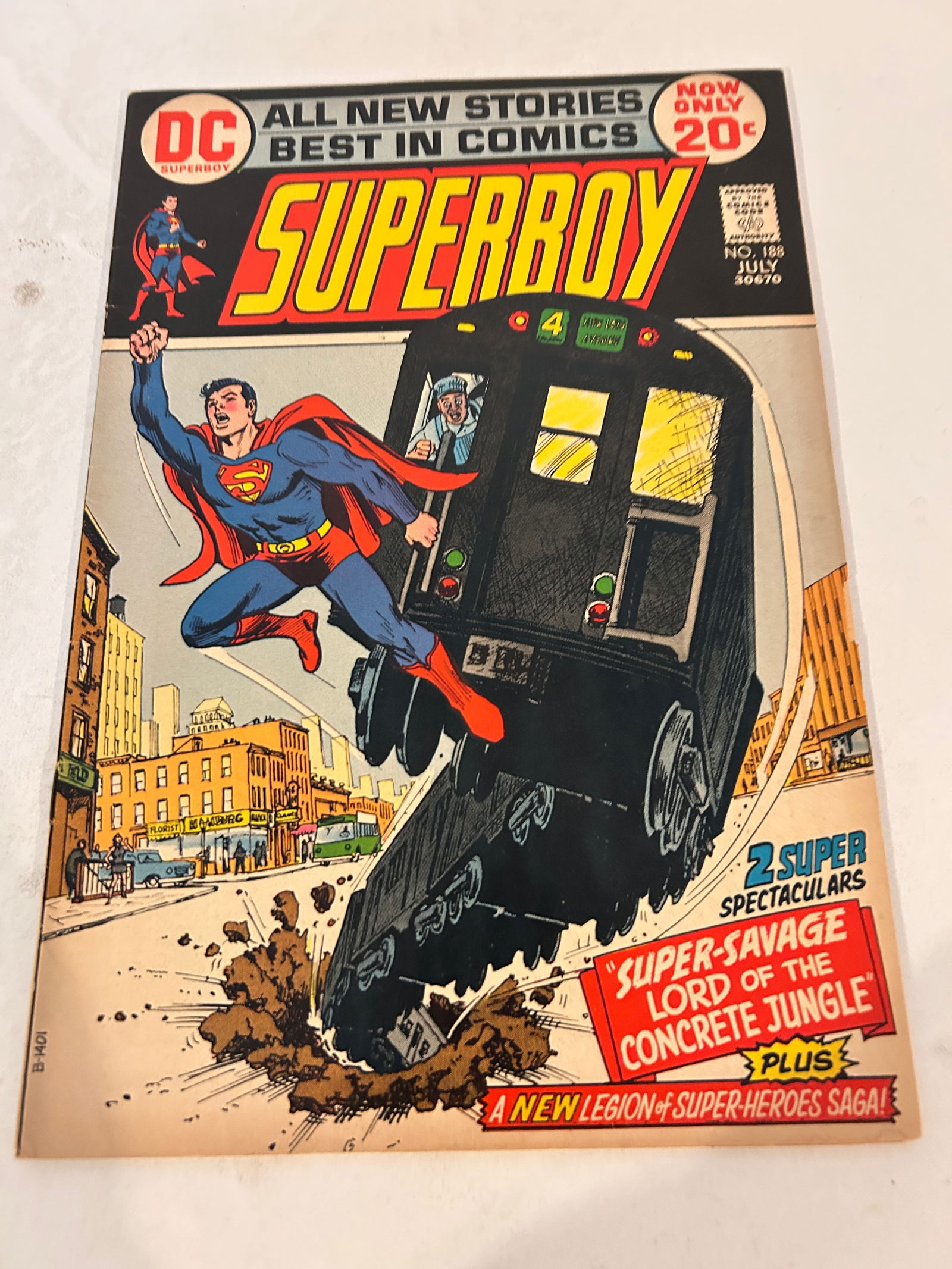 Vintage Comic Book Superboy # 188 (1 of 2)