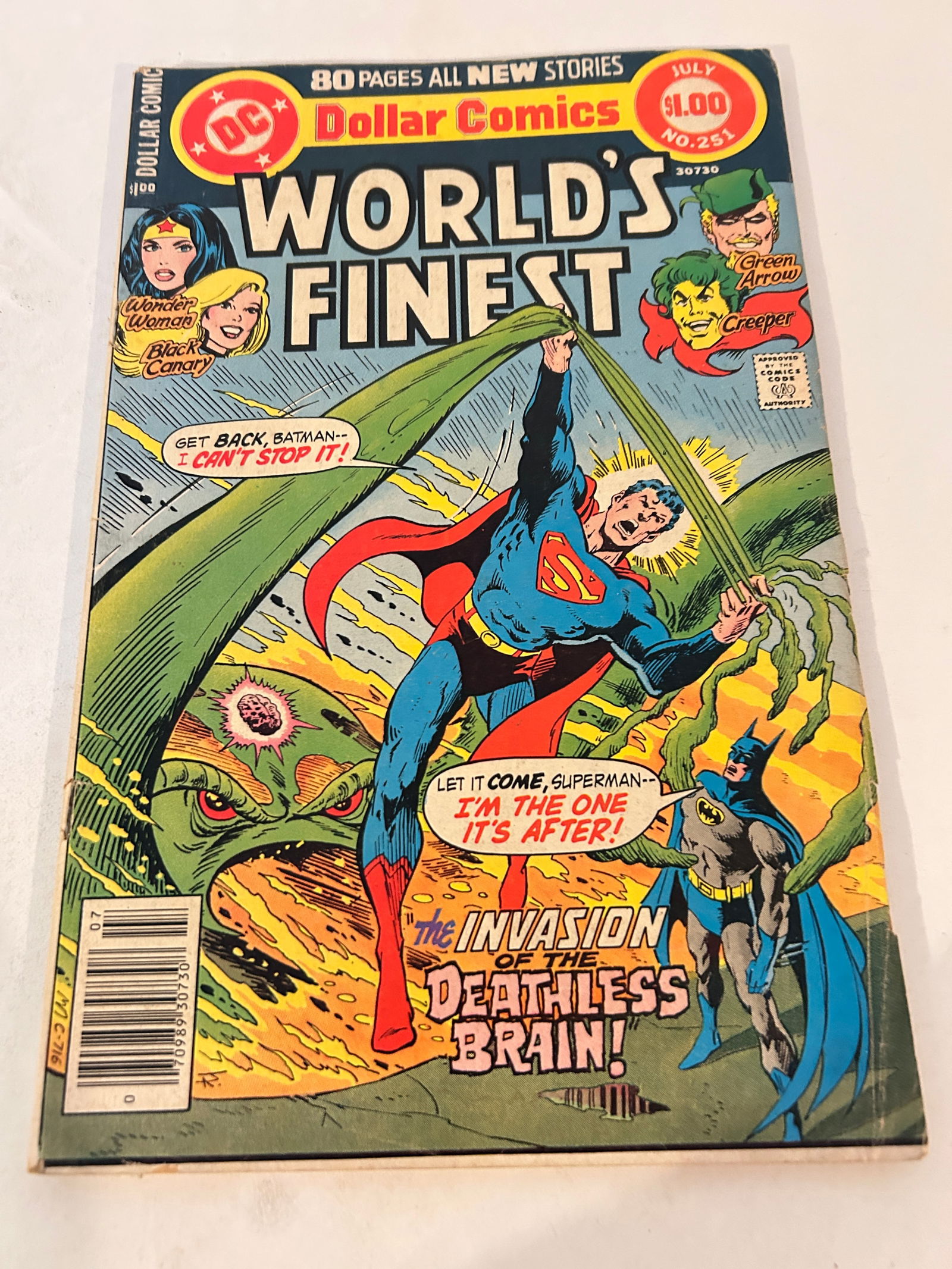 Vintage Comic Book Worlds Finest # 251 (1 of 2)